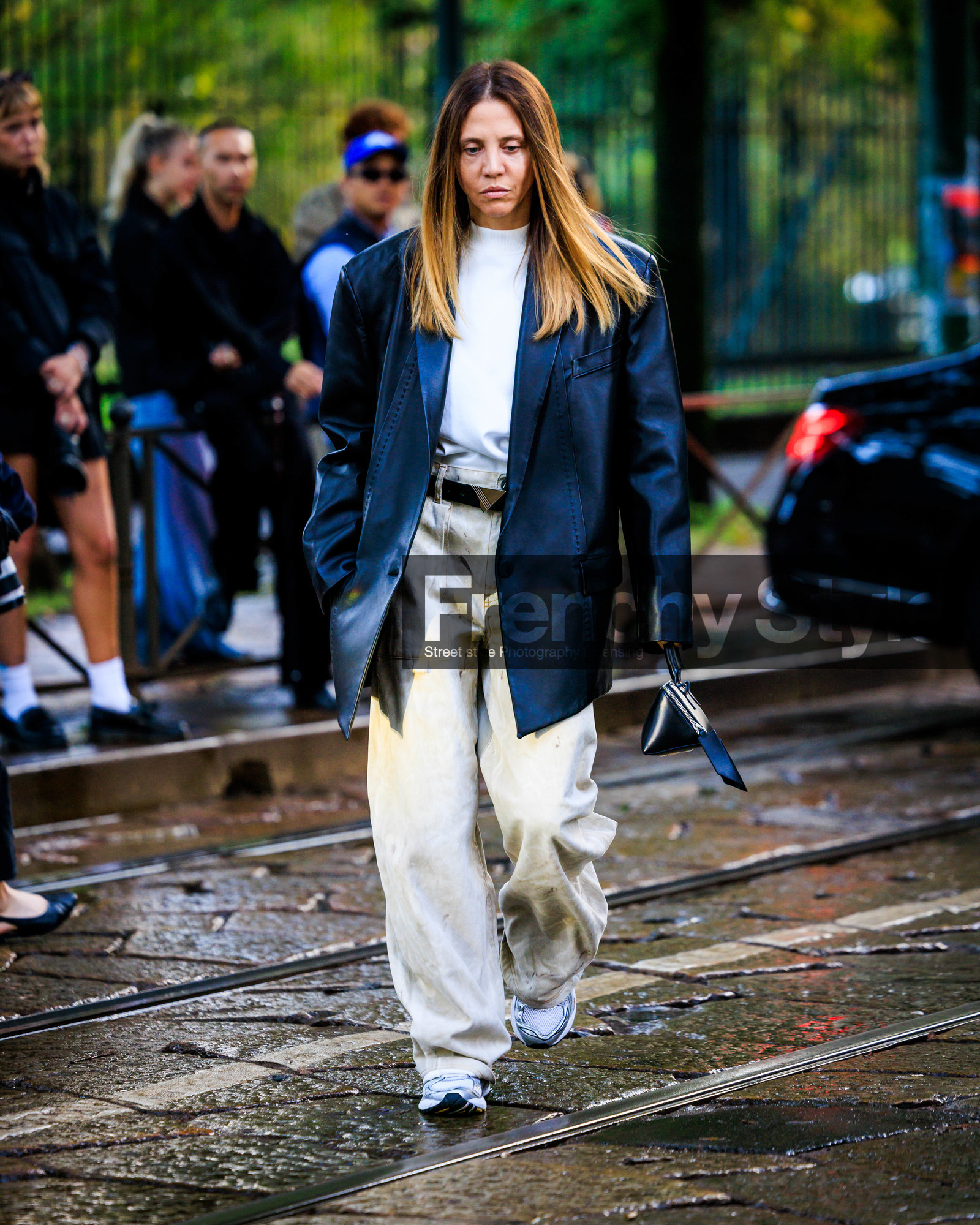MILAN, MFW, frenchystyle, fashion week, FW, jonathan paciullo, street style, SPRING SUMMER 2024, SS 24, vertical, full length
