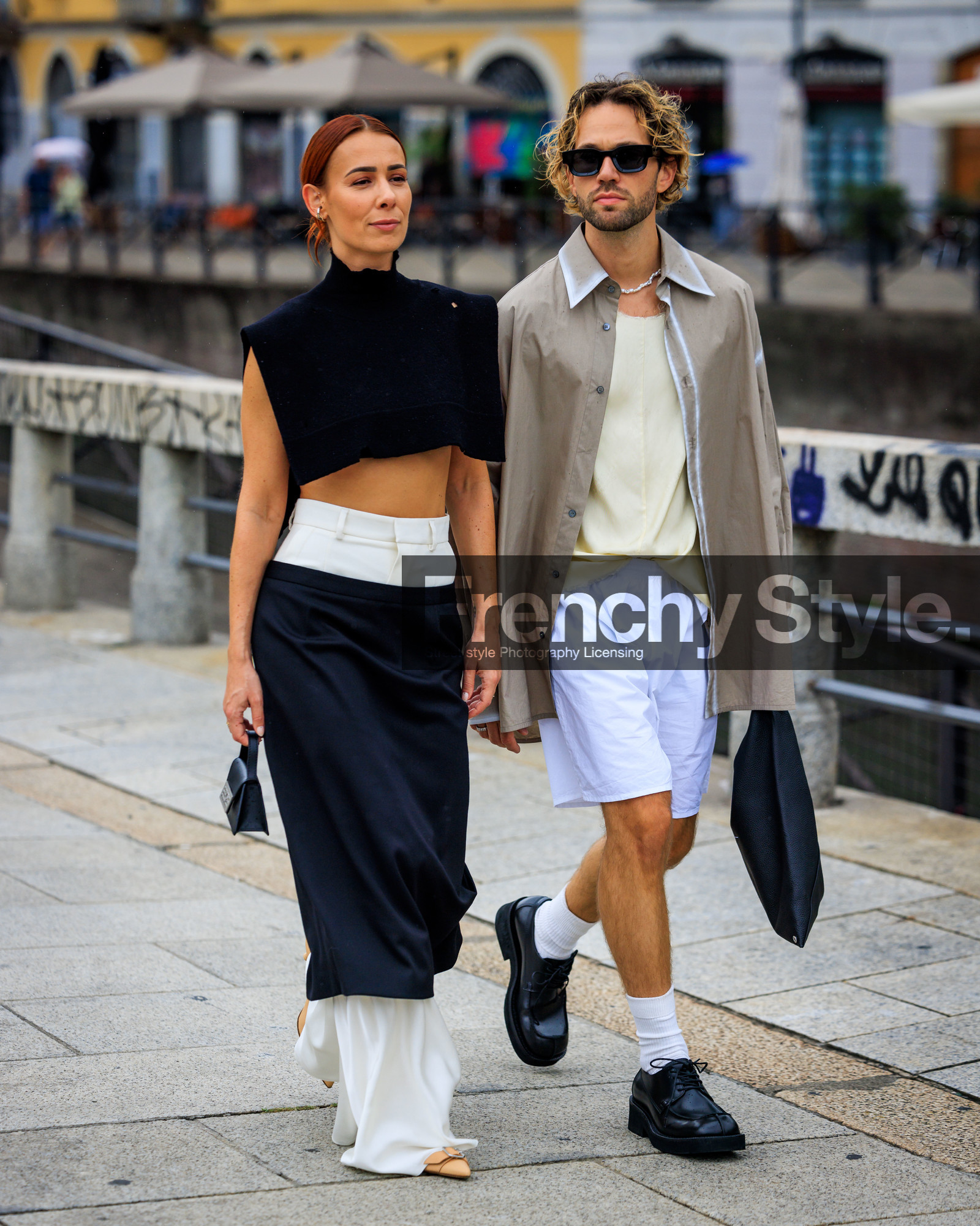street style, jonathan paciullo, FW, fashion week, frenchystyle, MFW, MILAN, SPRING SUMMER 2024, SS 24, vertical, full length