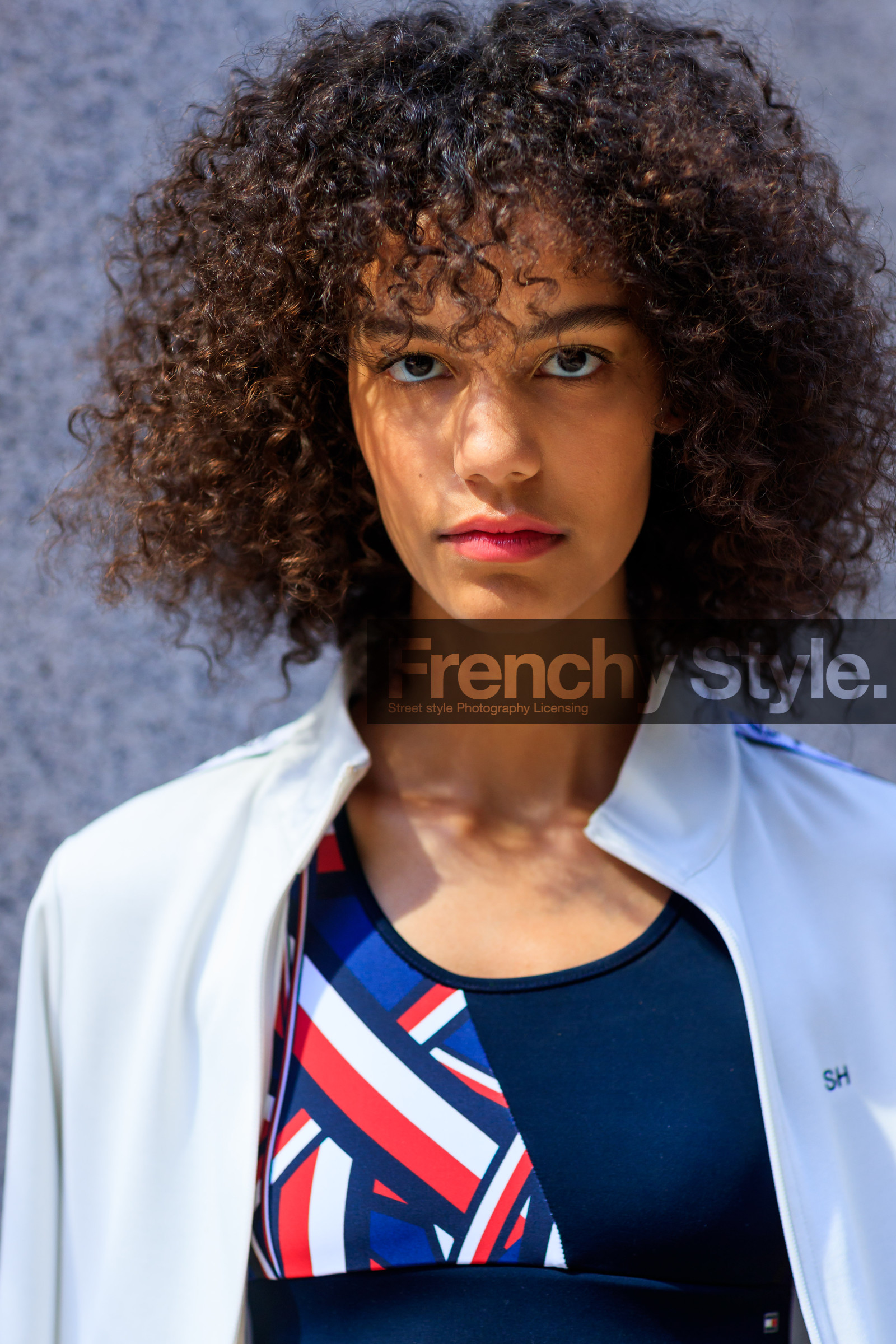atmosphere details, bra, detail, fashion week, frenchystyle, FW, jonathan paciullo, model, NEW YORK, NYFW, shelby hayes, SPRING SUMMER 2018, SS 18, street style, vertical, white jacket