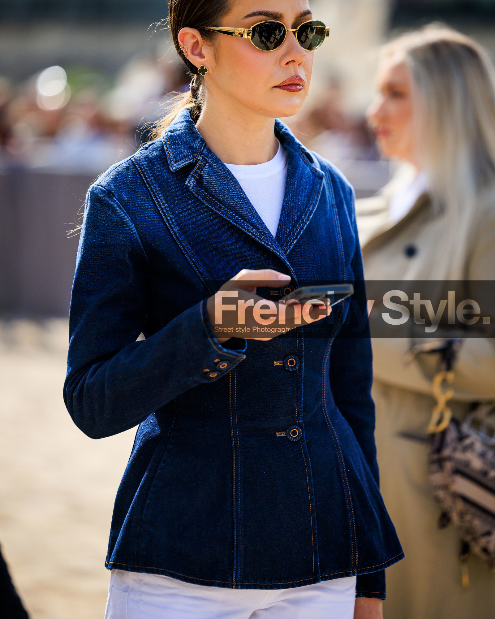 fashion week, frenchystyle, FW, jonathan paciullo, street style, PFW, PARIS, SPRING SUMMER 2024, SS 24, vertical, atmosphere details, detail