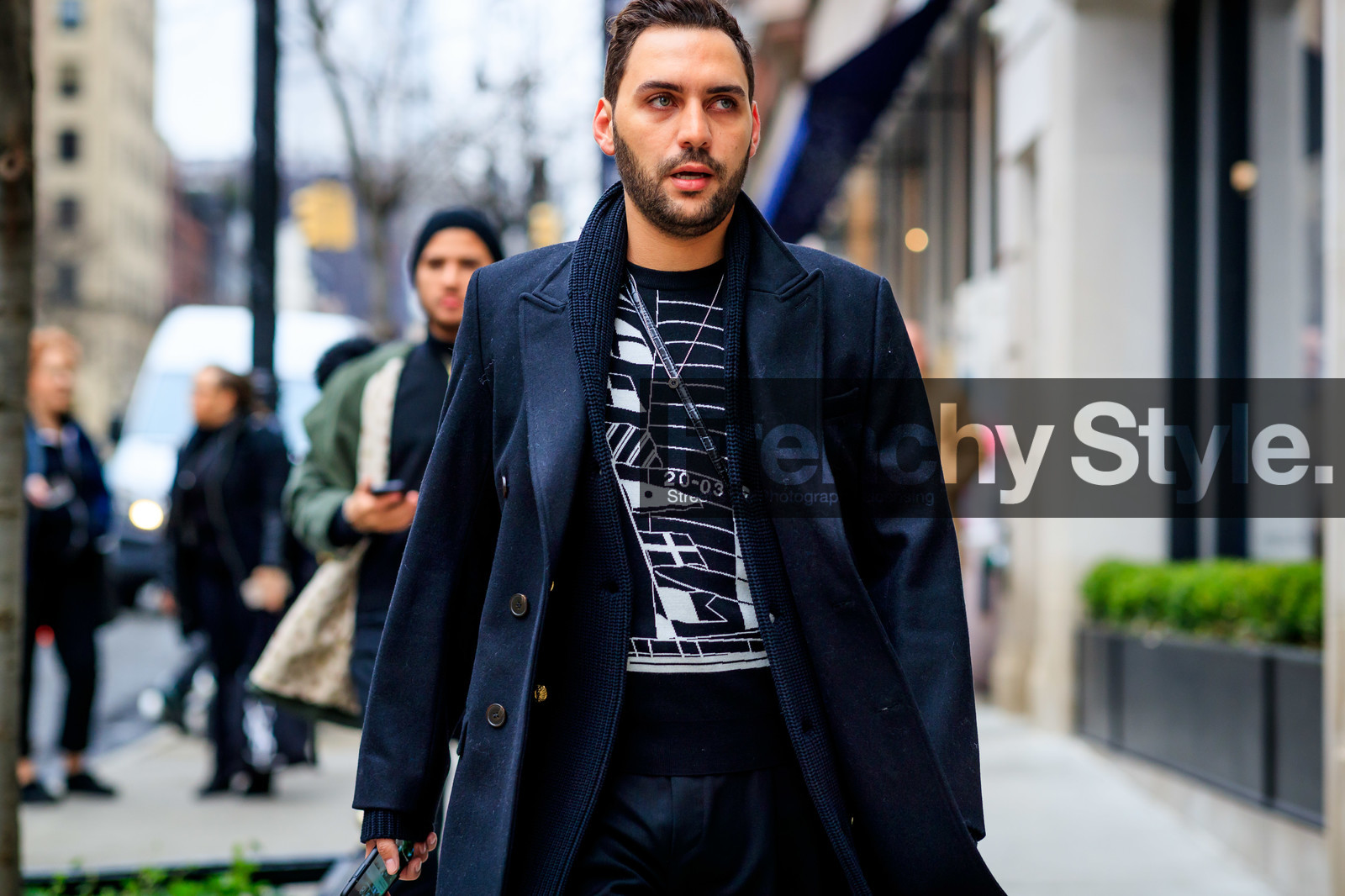 frenchystyle, jonathan paciullo, street style, NYFW, NEW YORK, AUTUMN WINTER 2019-2020, AW 19-20, FALL WINTER 2019-2020, FW 19-20, fashion week, FW, atmosphere details, horizontal, detail