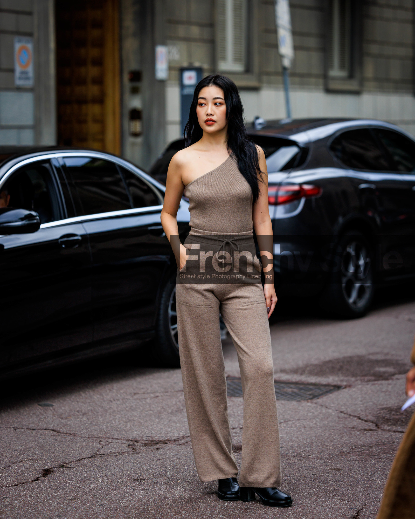 fashion week, frenchystyle, FW, jonathan paciullo, street style, MFW, MILAN, SPRING SUMMER 2024, SS 24, vertical, full length