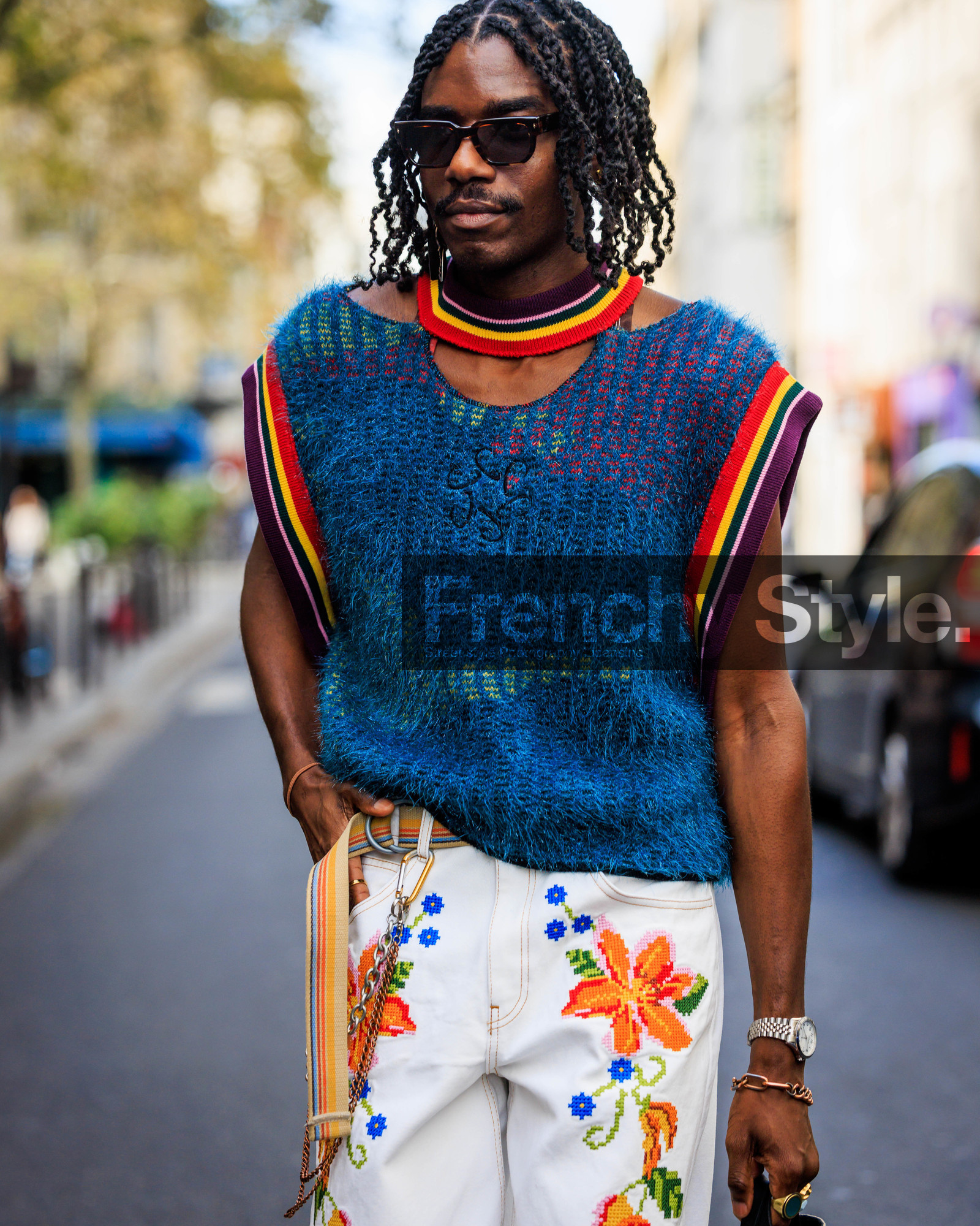 fashion week, frenchystyle, FW, jonathan paciullo, street style, PFW, PARIS, SPRING SUMMER 2024, SS 24, vertical, atmosphere details, detail