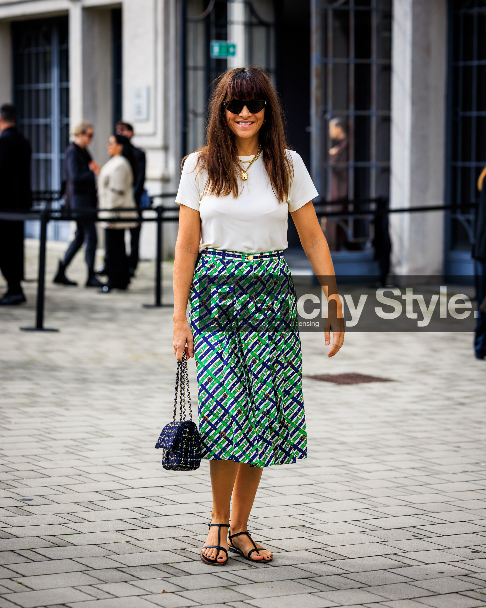 street style, jonathan paciullo, FW, fashion week, frenchystyle, MFW, MILAN, SPRING SUMMER 2024, SS 24, vertical, full length