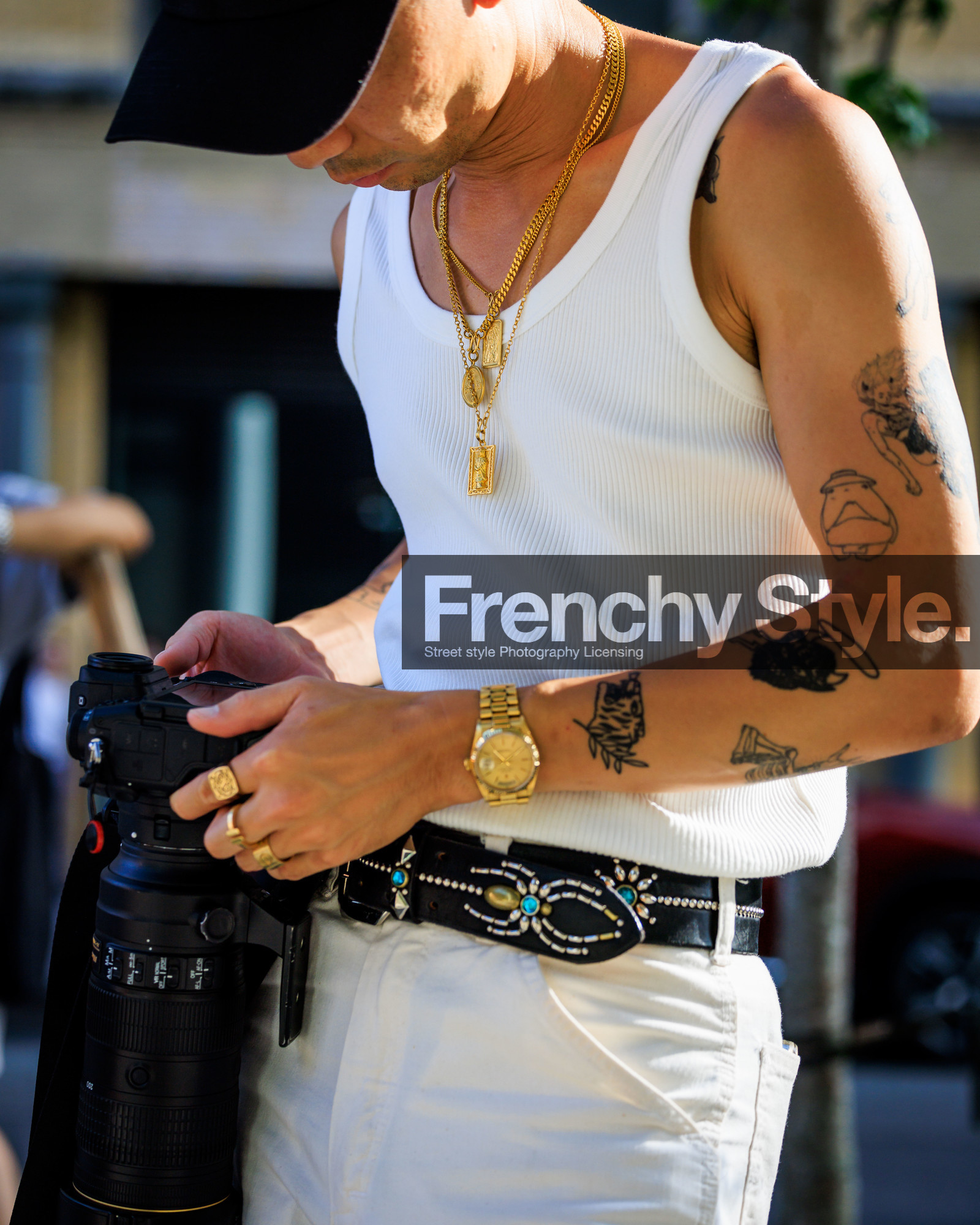 jonathan paciullo, FW, frenchystyle, fashion week, street style, vertical, detail, atmosphere details, NEW YORK, NYFW, SPRING SUMMER 2024, SS 24