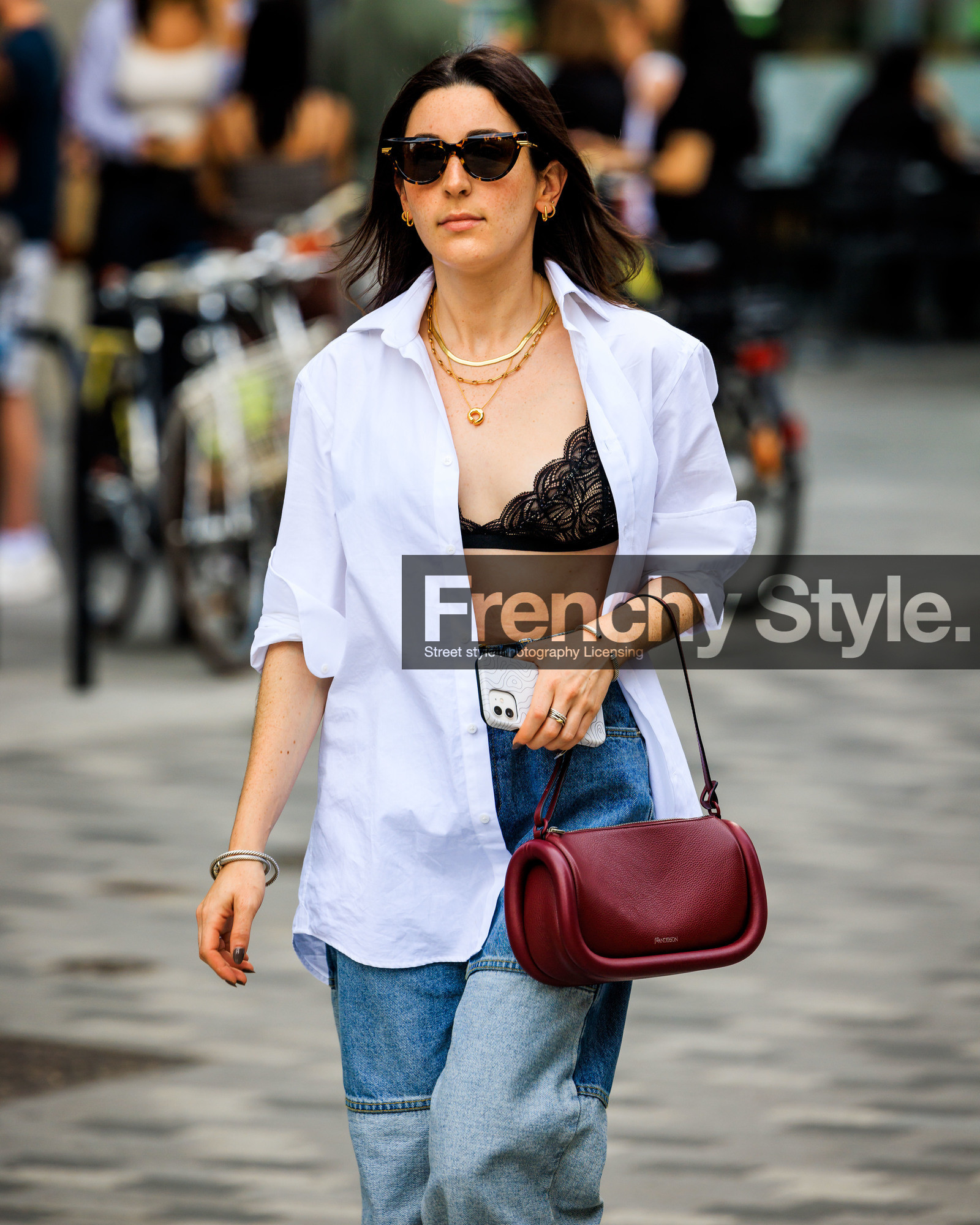 fashion week, frenchystyle, FW, jonathan paciullo, street style, LFW, LONDON, atmosphere details, detail, SPRING SUMMER 2024, SS 24