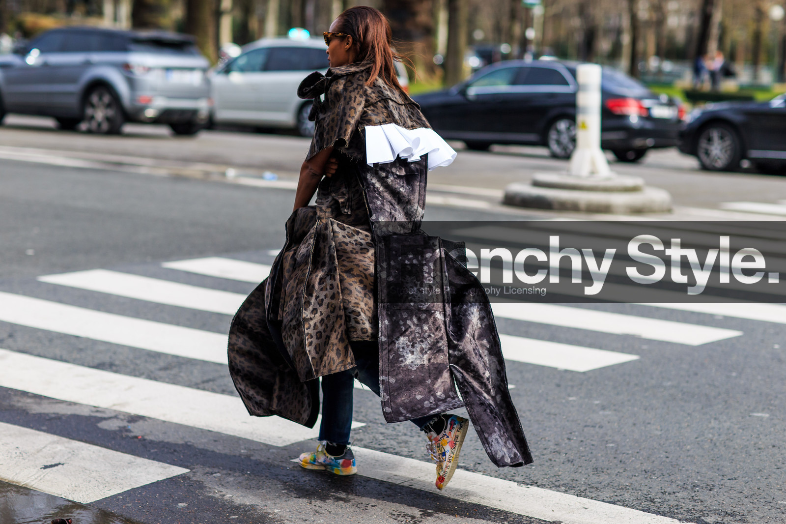 animal print, asymetric, atmosphere details, AUTUMN WINTER 2016-2017, AW 16-17, brown coat, FALL WINTER 2016-2017, fashion week, frenchystyle, full length, FW, FW 16-17, geometric, graphic coat, horizontal, jonathan paciullo, leopard coat, leopard print, michelle elie, oversize, PARIS, PFW, street style