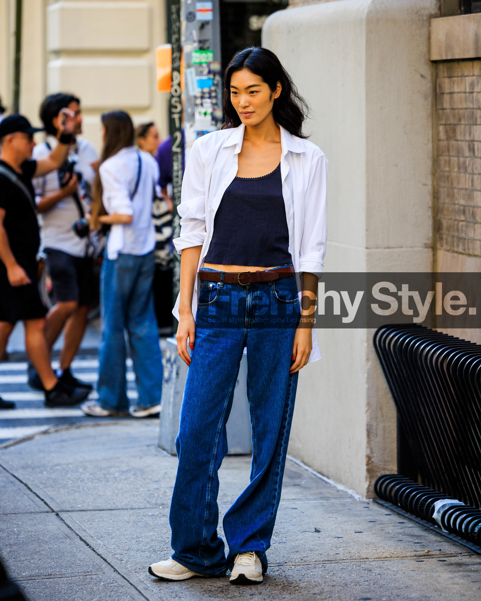 jonathan paciullo, FW, frenchystyle, fashion week, street style, vertical, full length, SS 24, SPRING SUMMER 2024, NYFW, NEW YORK