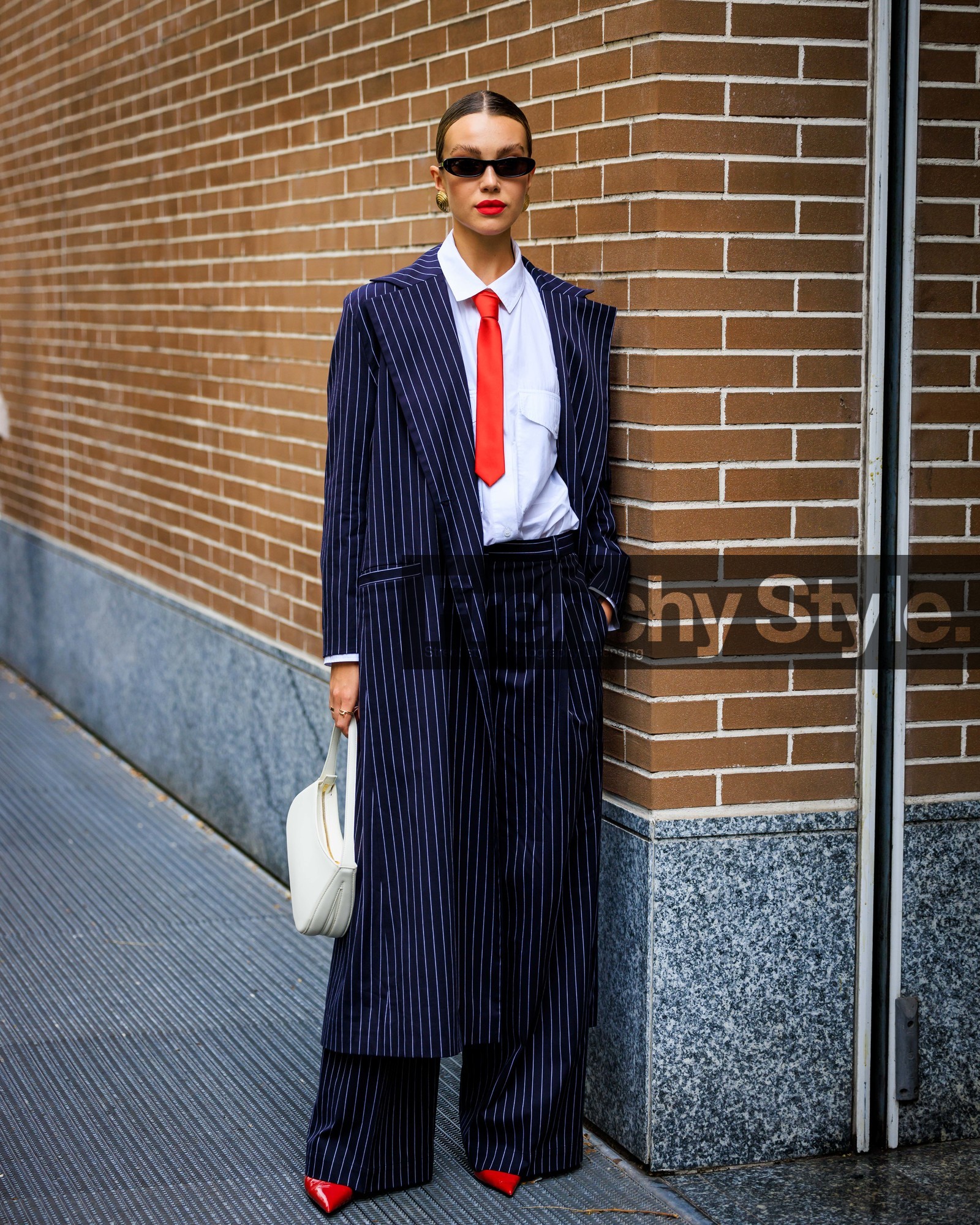 fashion week, frenchystyle, FW, jonathan paciullo, street style, MFW, MILAN, SPRING SUMMER 2024, SS 24, vertical, full length