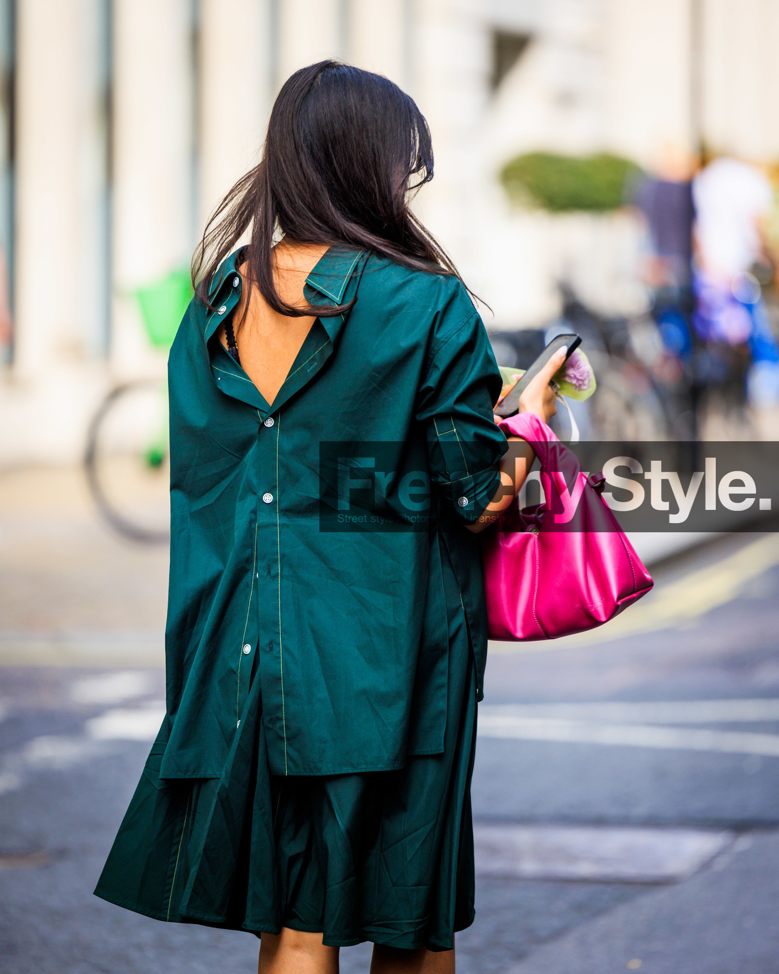 fashion week, frenchystyle, FW, jonathan paciullo, street style, LFW, LONDON, atmosphere details, detail, SPRING SUMMER 2024, SS 24
