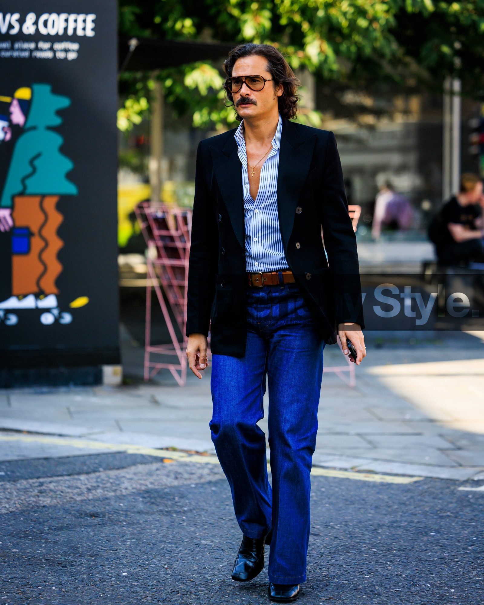 fashion week, frenchystyle, FW, jonathan paciullo, street style, LFW, LONDON, full length, SPRING SUMMER 2024, SS 24