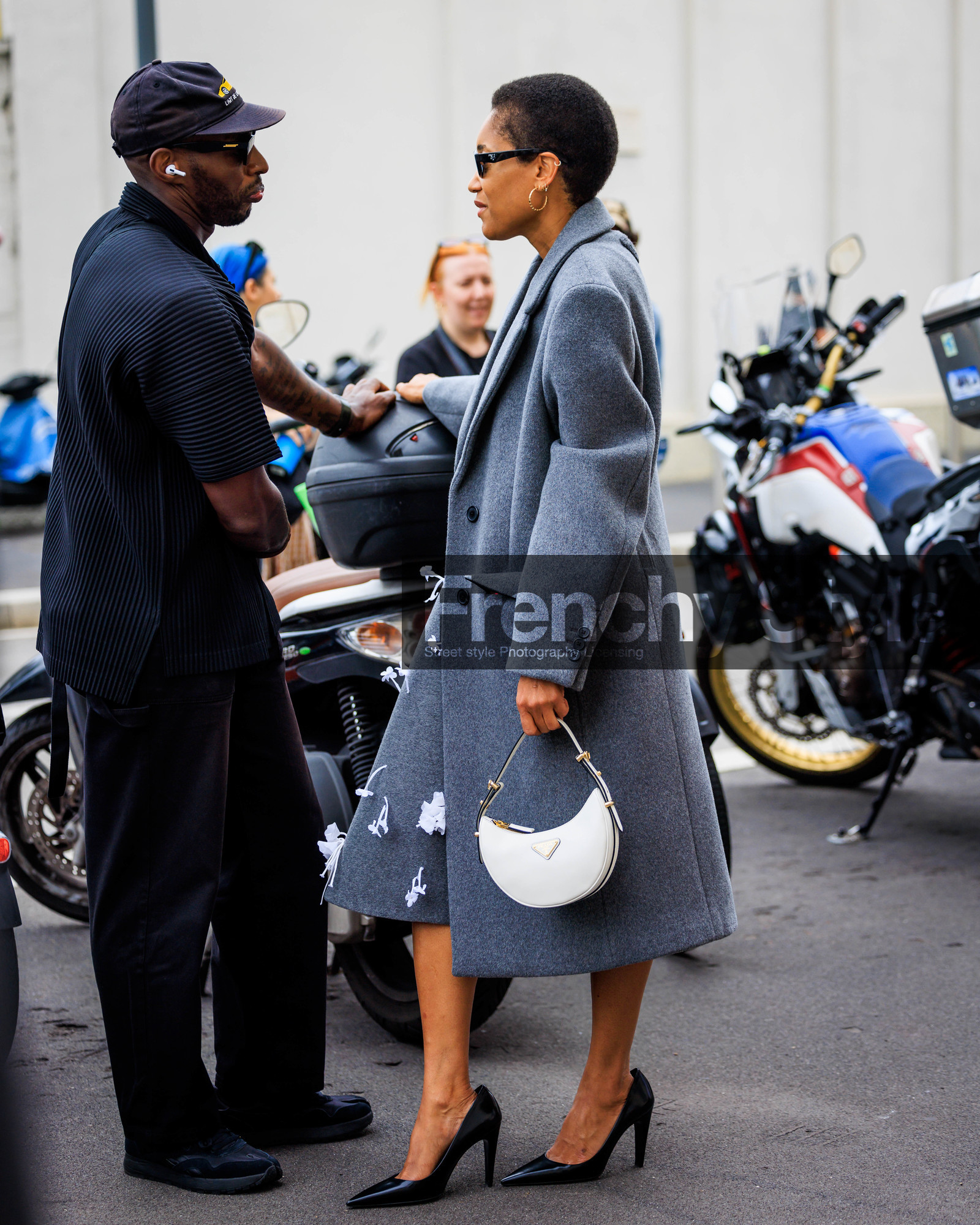 street style, jonathan paciullo, FW, fashion week, frenchystyle, MFW, MILAN, SPRING SUMMER 2024, SS 24, vertical, full length