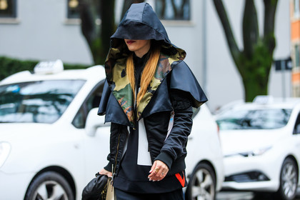 atmosphere details, AUTUMN WINTER 2016-2017, AW 16-17, black jacket, camo jacket, camouflage, dark lips, detail, FALL WINTER 2016-2017, fashion week, frenchystyle, FW, FW 16-17, hood, horizontal, jonathan paciullo, LFW, LONDON, MENSWEAR, military jacket, printed jacket, street style
