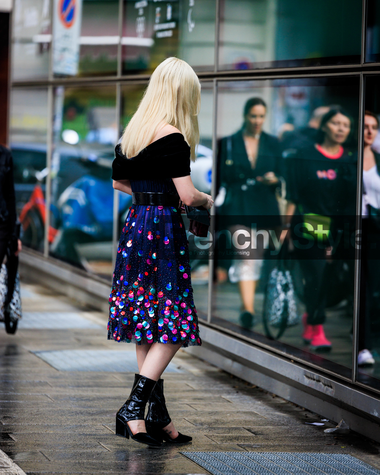 street style, jonathan paciullo, FW, fashion week, frenchystyle, MFW, MILAN, SPRING SUMMER 2024, SS 24, vertical, full length