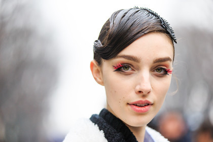 atmosphere details, AUTUMN WINTER 2016-2017, AW 16-17, detail, eyelashes, FALL WINTER 2016-2017, fashion week, frenchystyle, FW, FW 16-17, horizontal, jonathan paciullo, larissa marchiori, LFW, LONDON, MENSWEAR, model, natural, portrait, skincare, street style, wet hair