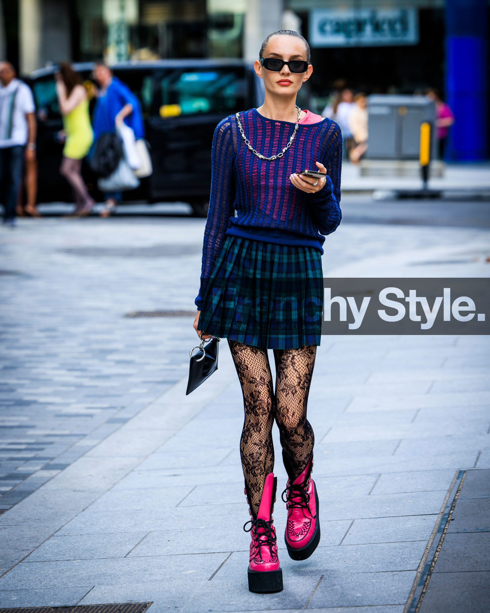 fashion week, frenchystyle, FW, jonathan paciullo, street style, LFW, LONDON, full length, SPRING SUMMER 2024, SS 24