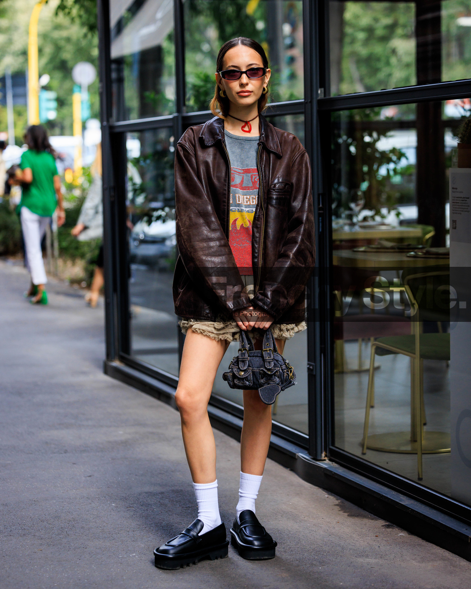 fashion week, frenchystyle, FW, jonathan paciullo, street style, MFW, MILAN, SPRING SUMMER 2024, SS 24, vertical, full length