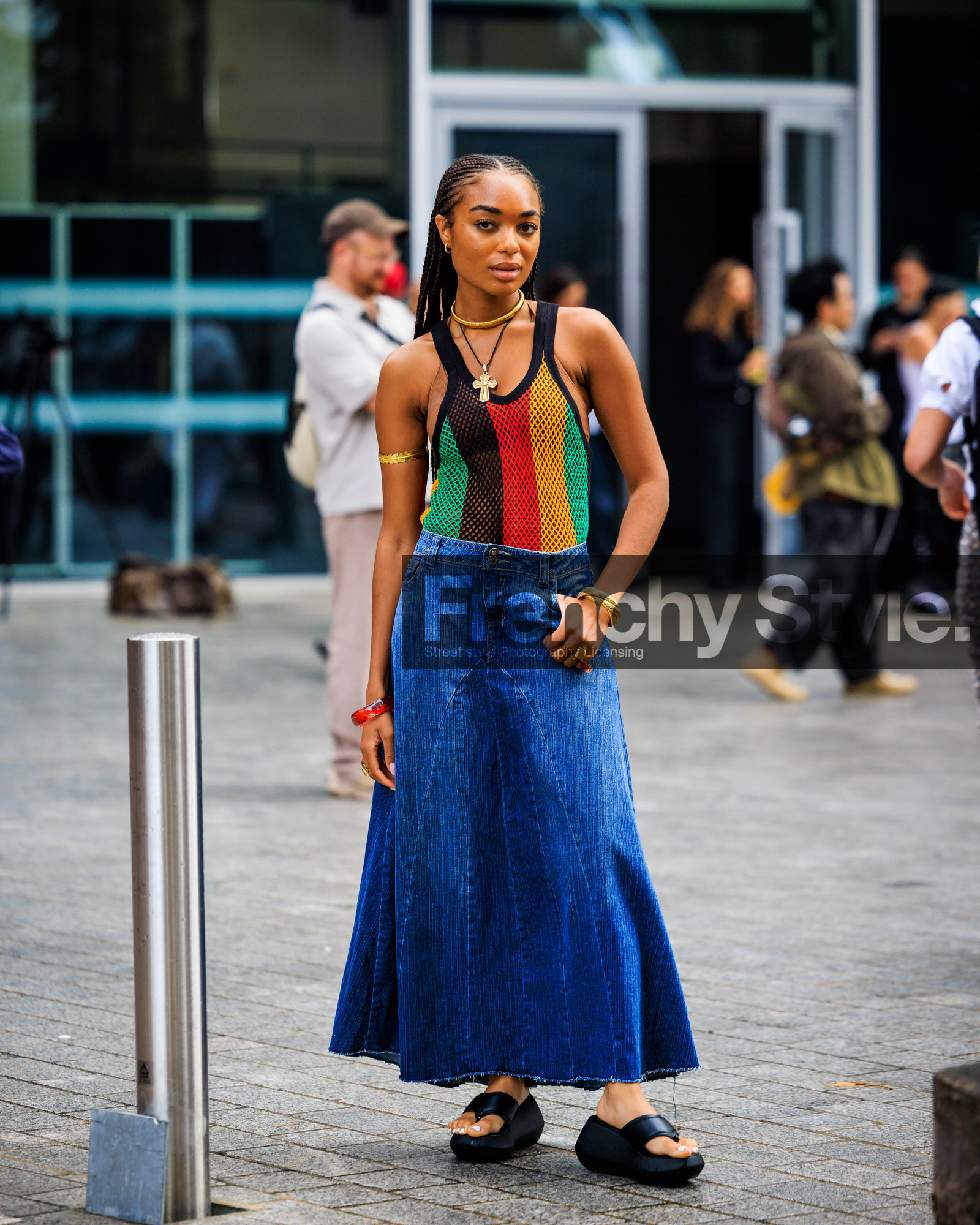 fashion week, frenchystyle, FW, jonathan paciullo, street style, LFW, LONDON, full length, SPRING SUMMER 2024, SS 24
