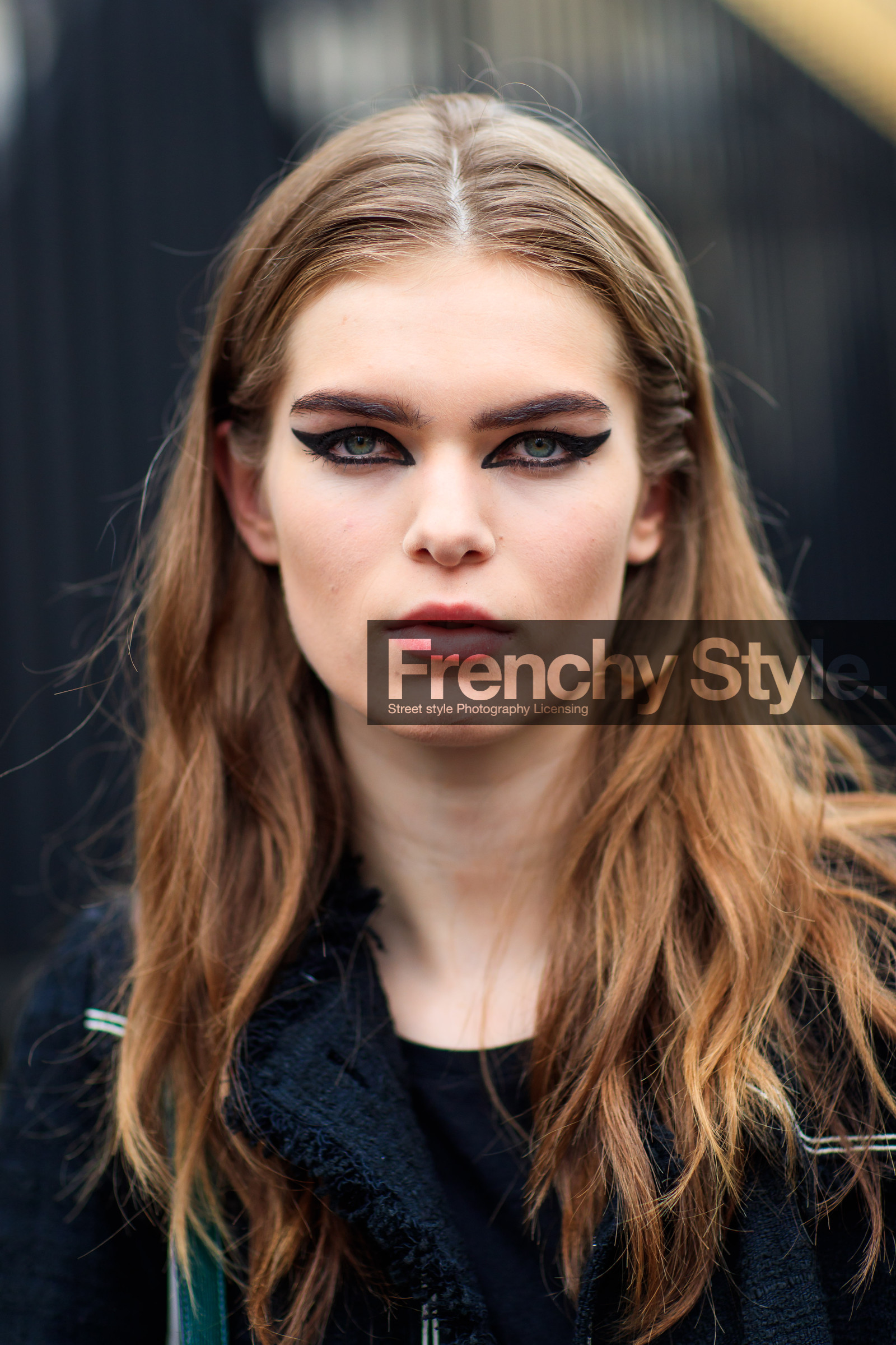 AUTUMN WINTER 2016-2017, AW 16-17, black jacket, detail, eyeliner, FALL WINTER 2016-2017, fashion week, frenchystyle, FW, FW 16-17, HAUTE COUTURE, jonathan paciullo, long hair, MENSWEAR, model, PARIS, PFW, portrait, street style, tweed jacket, vertical
