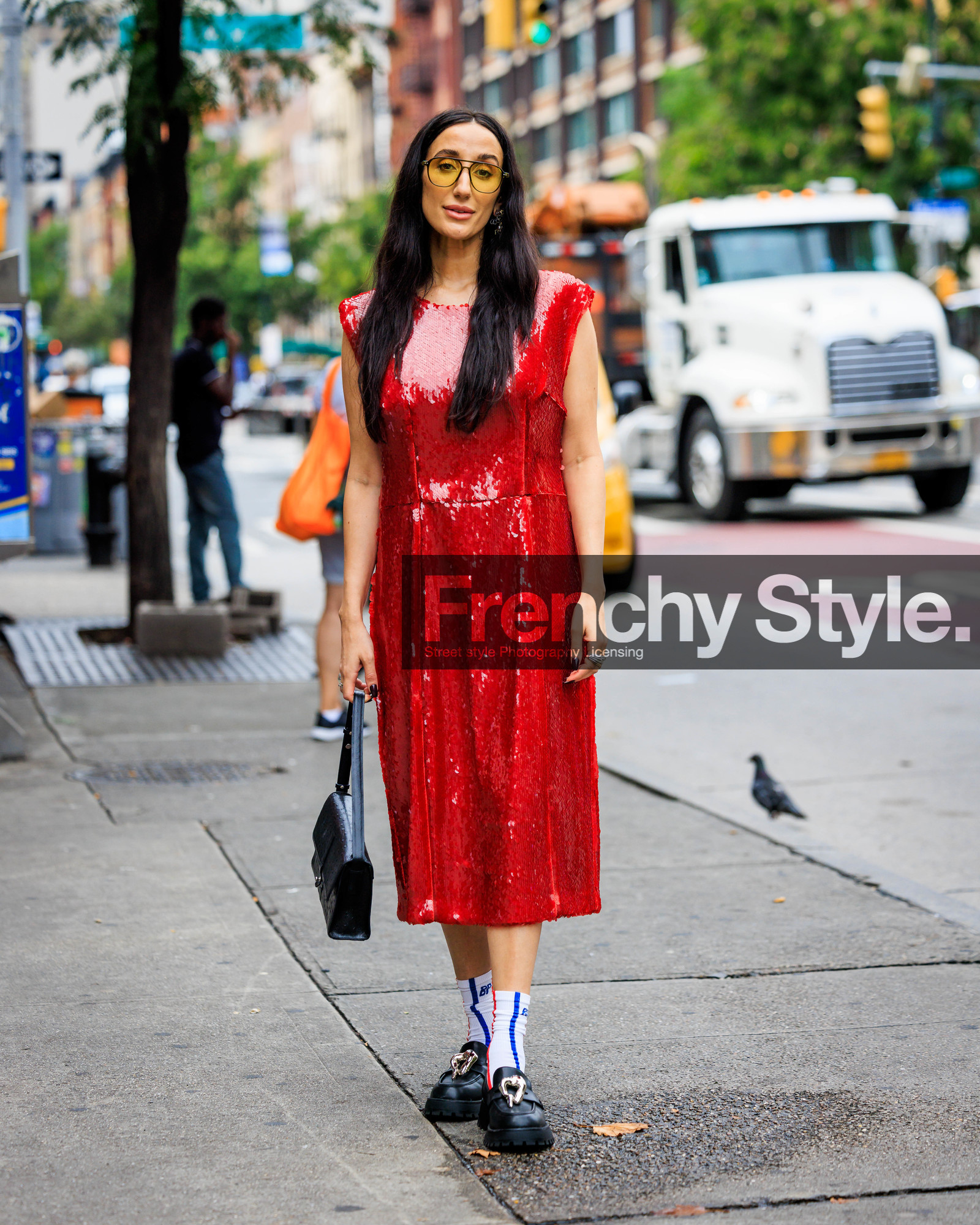 jonathan paciullo, FW, frenchystyle, fashion week, street style, vertical, full length, SPRING SUMMER 2024, SS 24, NYFW, NEW YORK