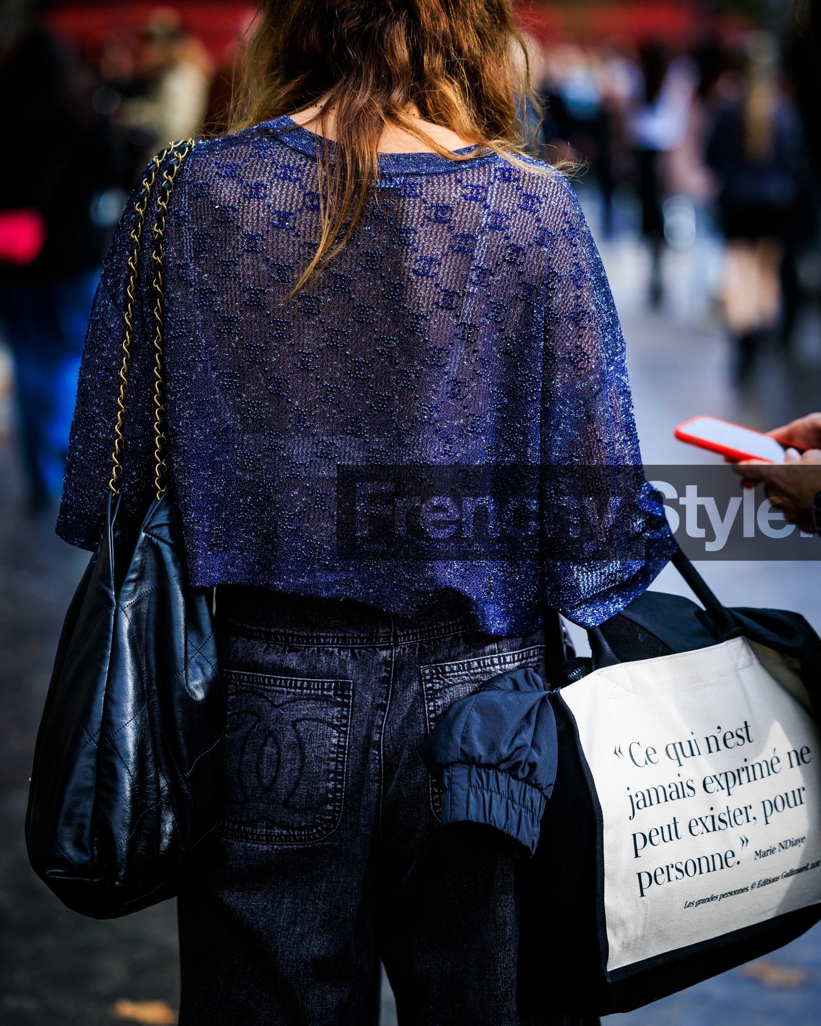 PARIS, PFW, fashion week, frenchystyle, FW, jonathan paciullo, street style, SPRING SUMMER 2024, SS 24, vertical, atmosphere details, detail