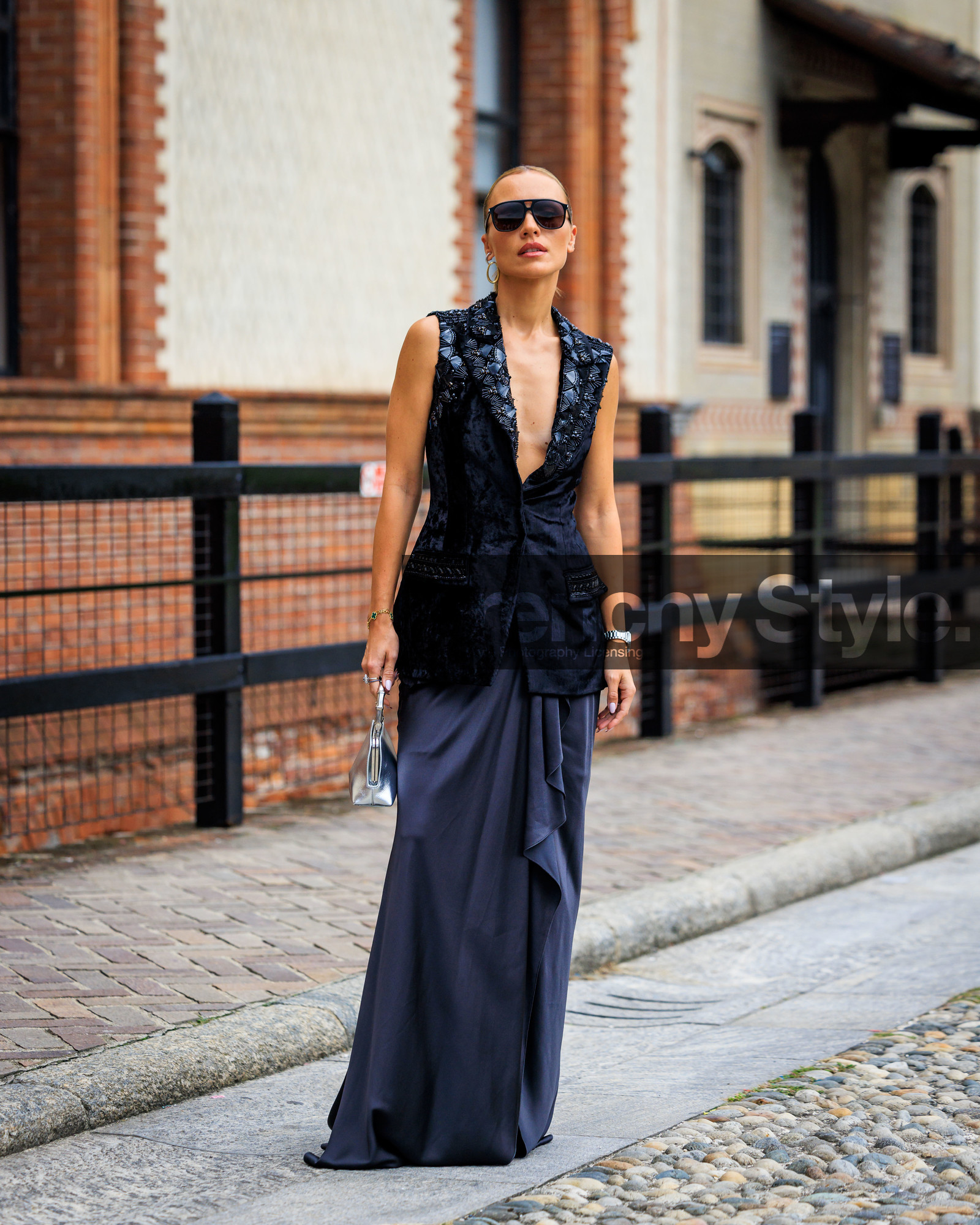 fashion week, frenchystyle, FW, jonathan paciullo, street style, MFW, MILAN, SPRING SUMMER 2024, SS 24, vertical, full length