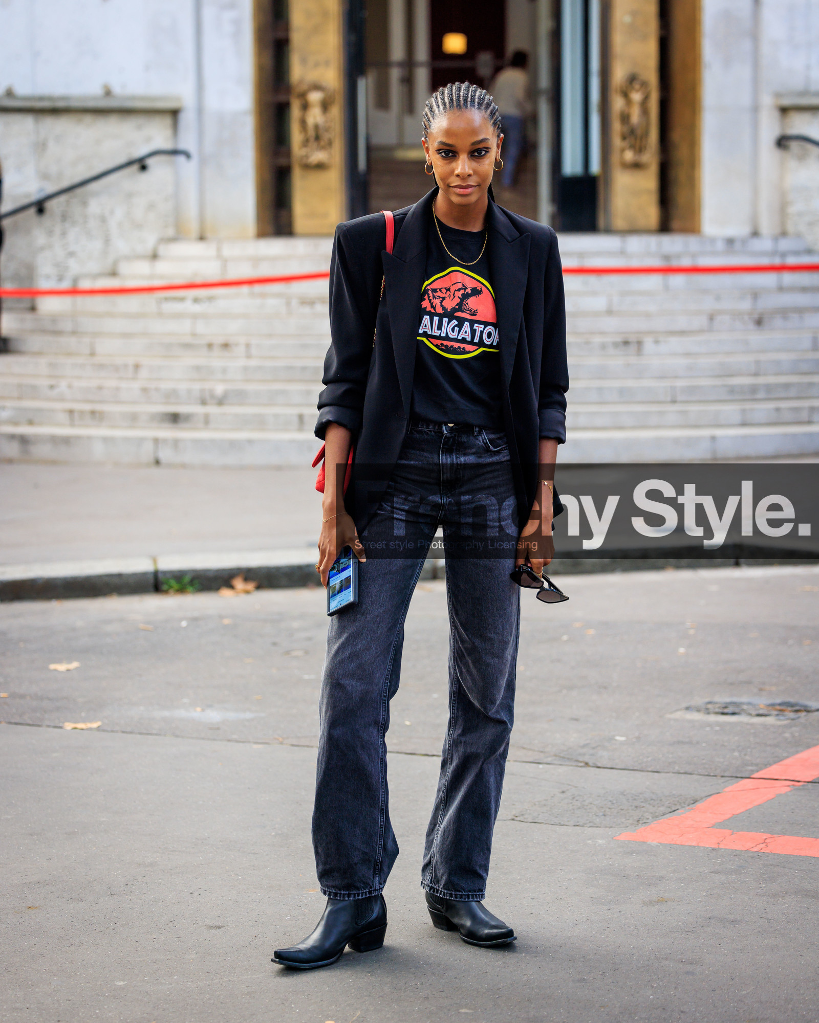 fashion week, frenchystyle, FW, jonathan paciullo, street style, PFW, PARIS, SPRING SUMMER 2024, SS 24, full length, vertical