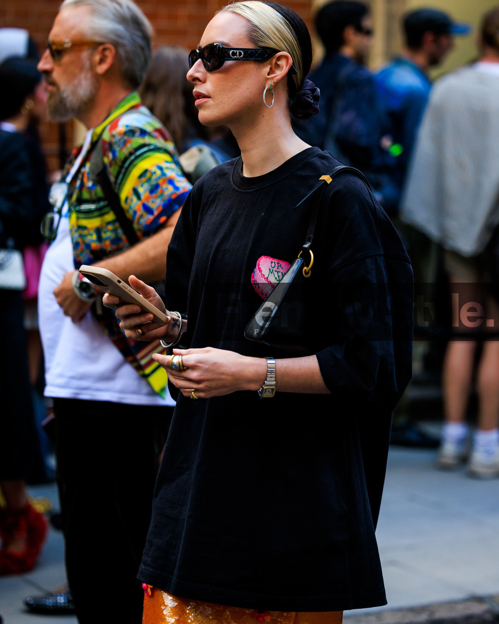 fashion week, frenchystyle, FW, jonathan paciullo, street style, LFW, LONDON, atmosphere details, detail, SPRING SUMMER 2024, SS 24