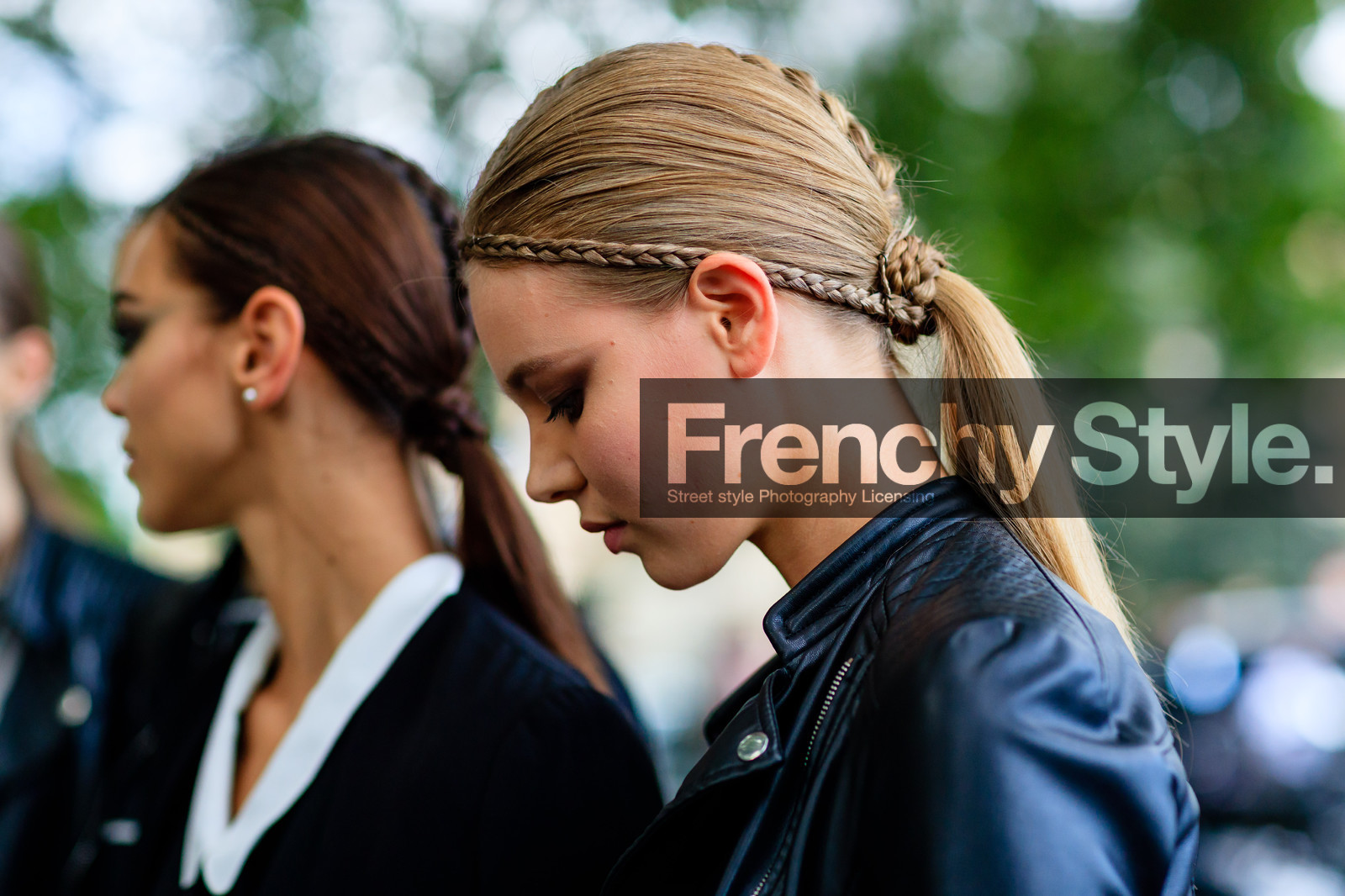 atmosphere details, AUTUMN WINTER 2016-2017, AW 16-17, braids, detail, eyeshadow, FALL WINTER 2016-2017, fashion week, frenchystyle, FW, FW 16-17, HAUTE COUTURE, headband, horizontal, jonathan paciullo, leather jacket, MENSWEAR, model, PARIS, PFW, Stasha Yatchuk, street style