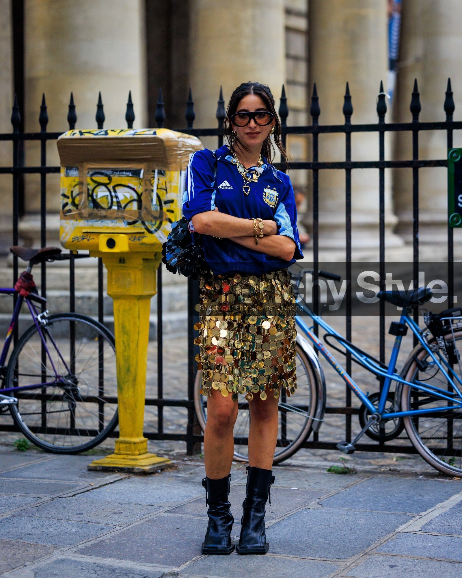 PARIS, PFW, fashion week, frenchystyle, FW, jonathan paciullo, street style, SPRING SUMMER 2024, SS 24, full length, vertical