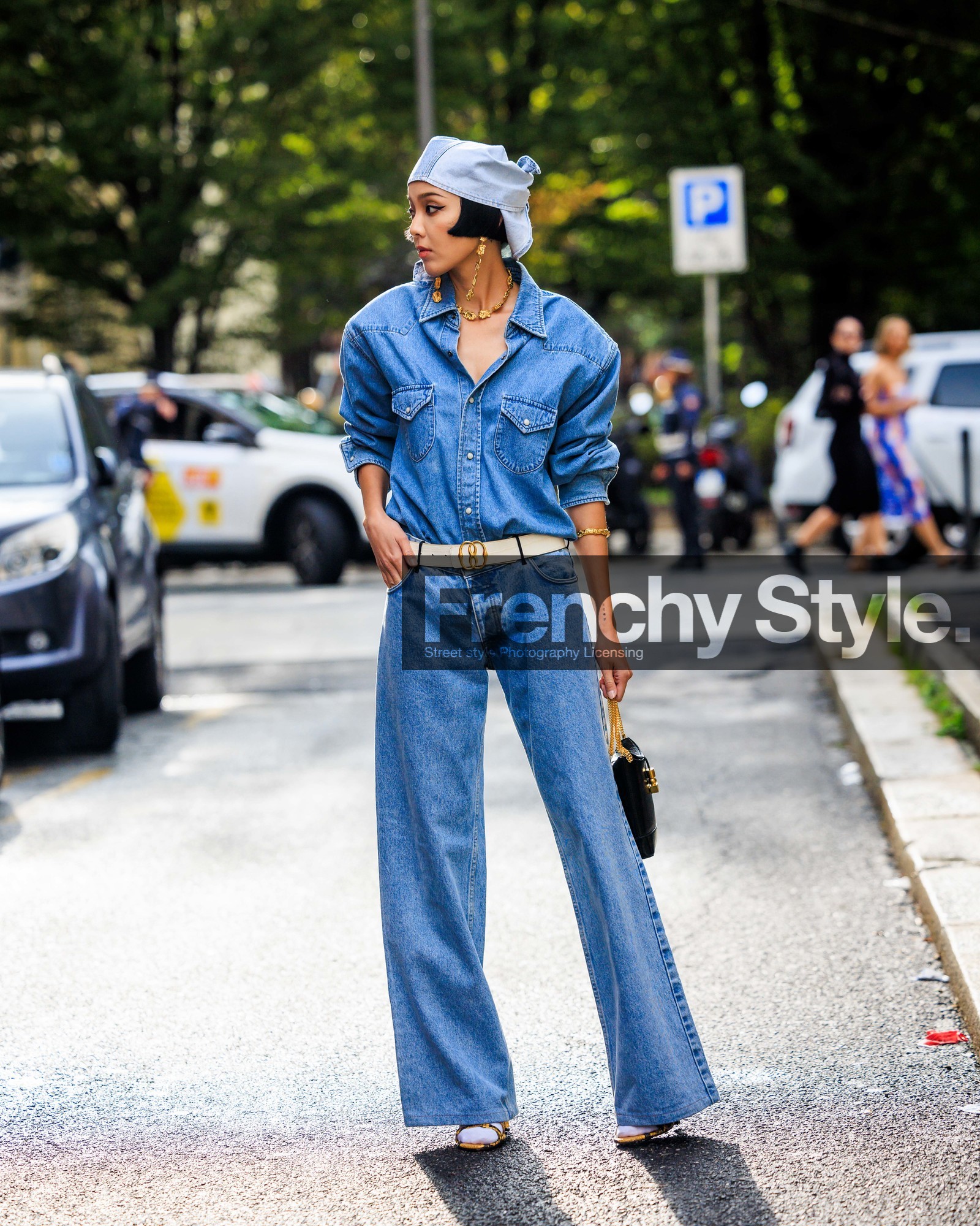 MILAN, MFW, frenchystyle, fashion week, FW, jonathan paciullo, street style, SPRING SUMMER 2024, SS 24, vertical, full length
