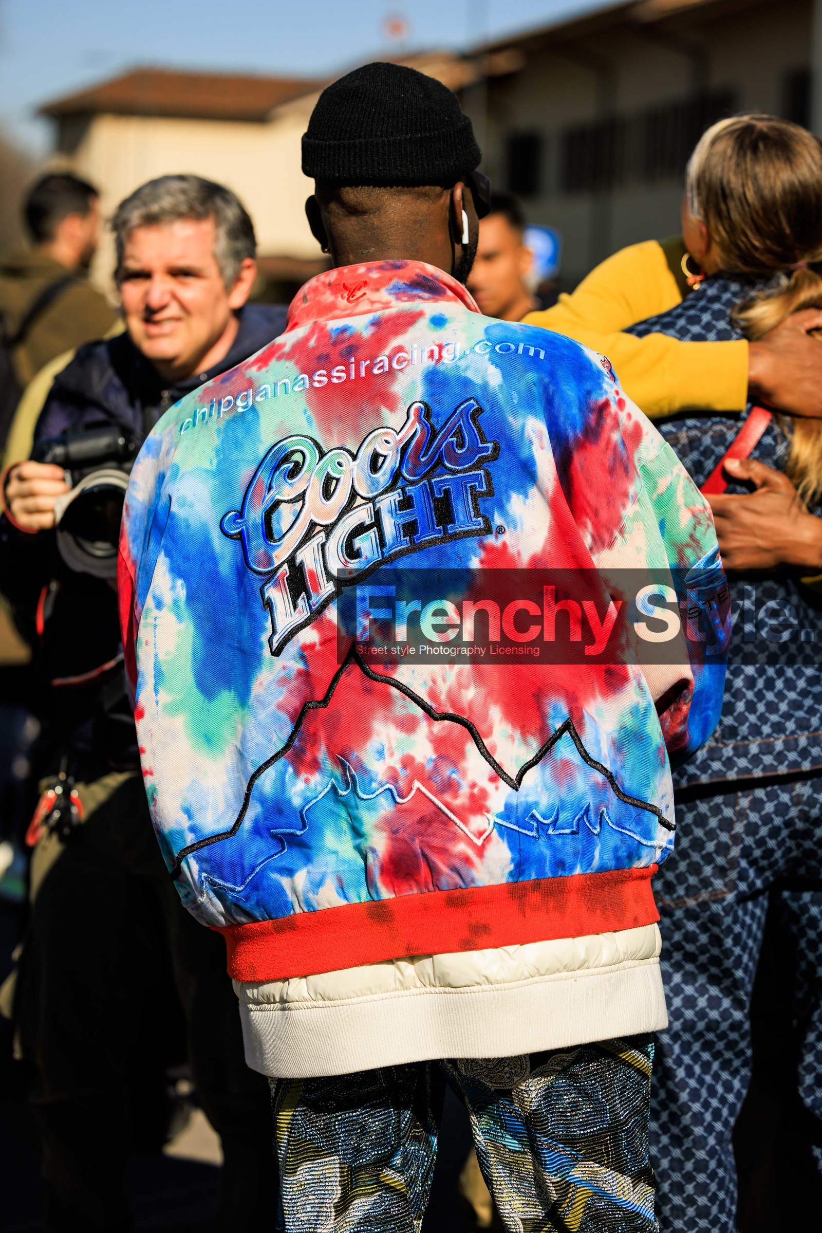 bomber printed jacket, multicolor mens jacket, multicolor jacket, details, fashion week, frenchystyle, FW, jonathan paciullo, street style, MFW, MILAN, FALL WINTER 2022_2023, AUTUMN WINTER 2022-2023, FW 22-23, vertical, atmosphere details