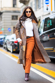 AUTUMN WINTER 2016-2017, AW 16-17, beige, bordeaux, brown, brown coat, burgundy, camel, camel pants, embroidered coat, FALL WINTER 2016-2017, fashion week, frenchystyle, full length, FW, FW 16-17, jonathan paciullo, leather boots, LFW, LONDON, MENSWEAR, nausheen shah, purple boots, street style, sunglasses, trousers, turtleneck sweater, vertical, white sweater
