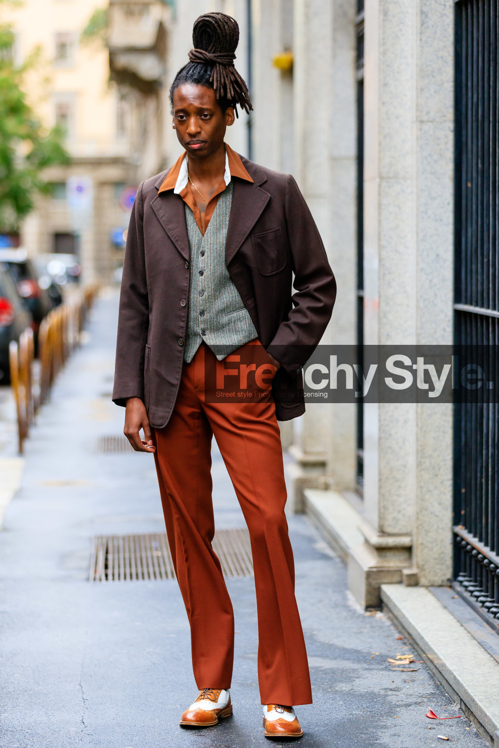 street style, jonathan paciullo, FW, frenchystyle, fashion week, MFW, MILAN, SPRING SUMMER 2021, SS 21, vertical, full length