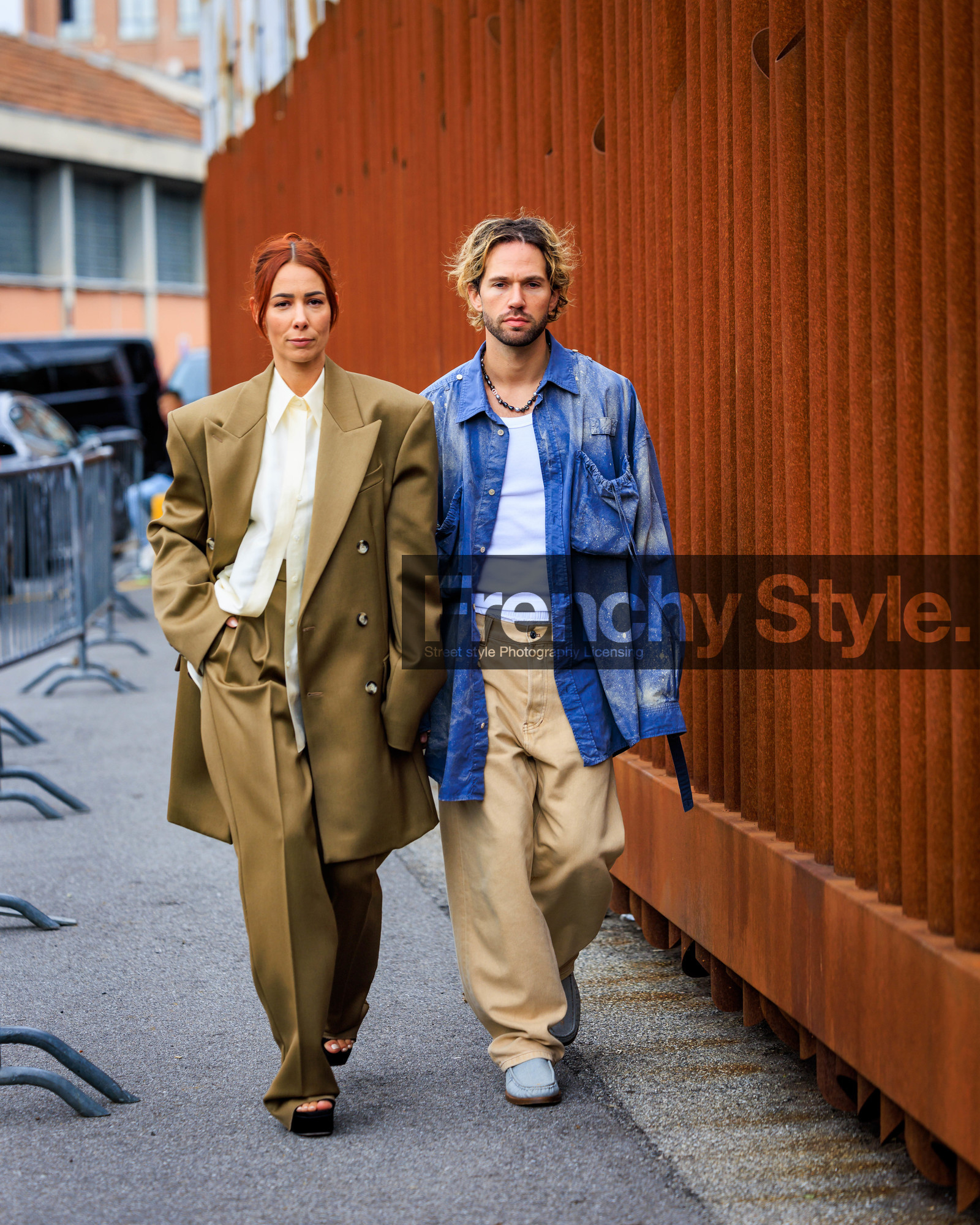 street style, jonathan paciullo, FW, fashion week, frenchystyle, MFW, MILAN, SPRING SUMMER 2024, SS 24, vertical, full length