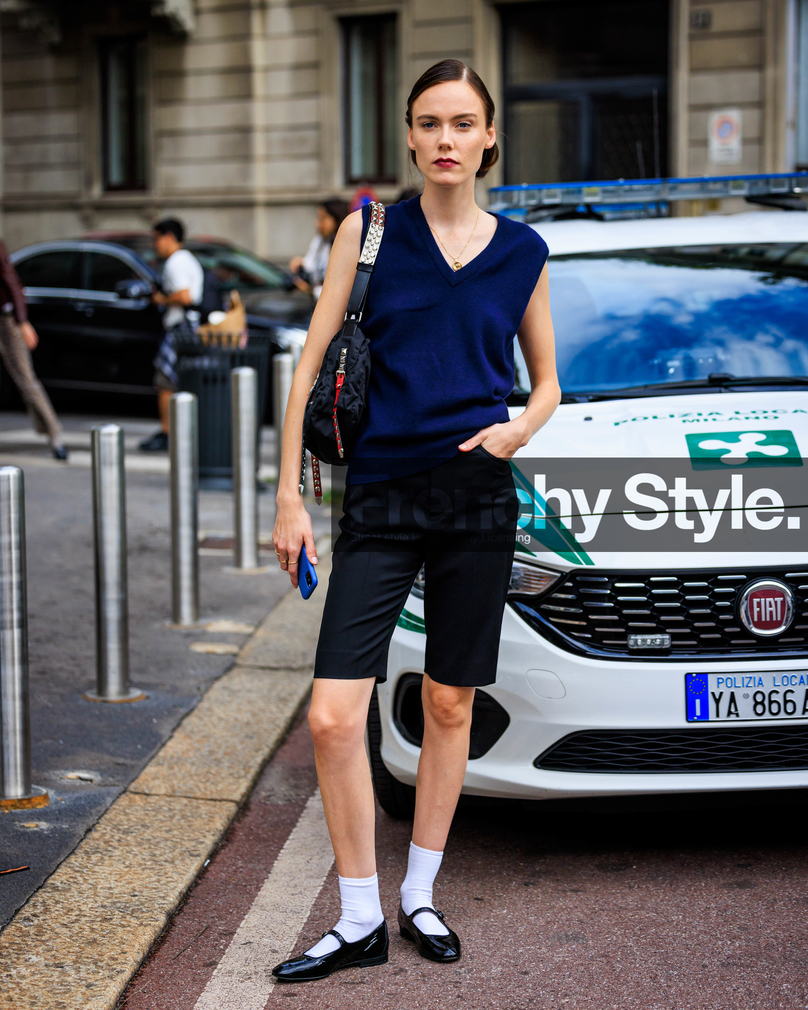 fashion week, frenchystyle, street style, jonathan paciullo, FW, MFW, MILAN, SPRING SUMMER 2024, SS 24, vertical, full length