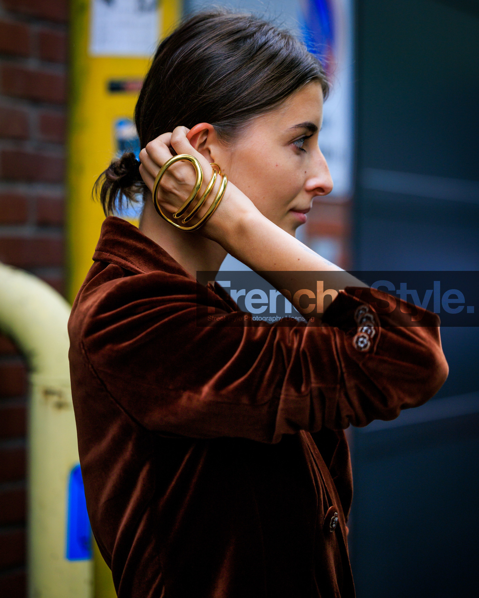 fashion week, frenchystyle, FW, jonathan paciullo, street style, MFW, MILAN, SPRING SUMMER 2024, SS 24, vertical, atmosphere details, detail