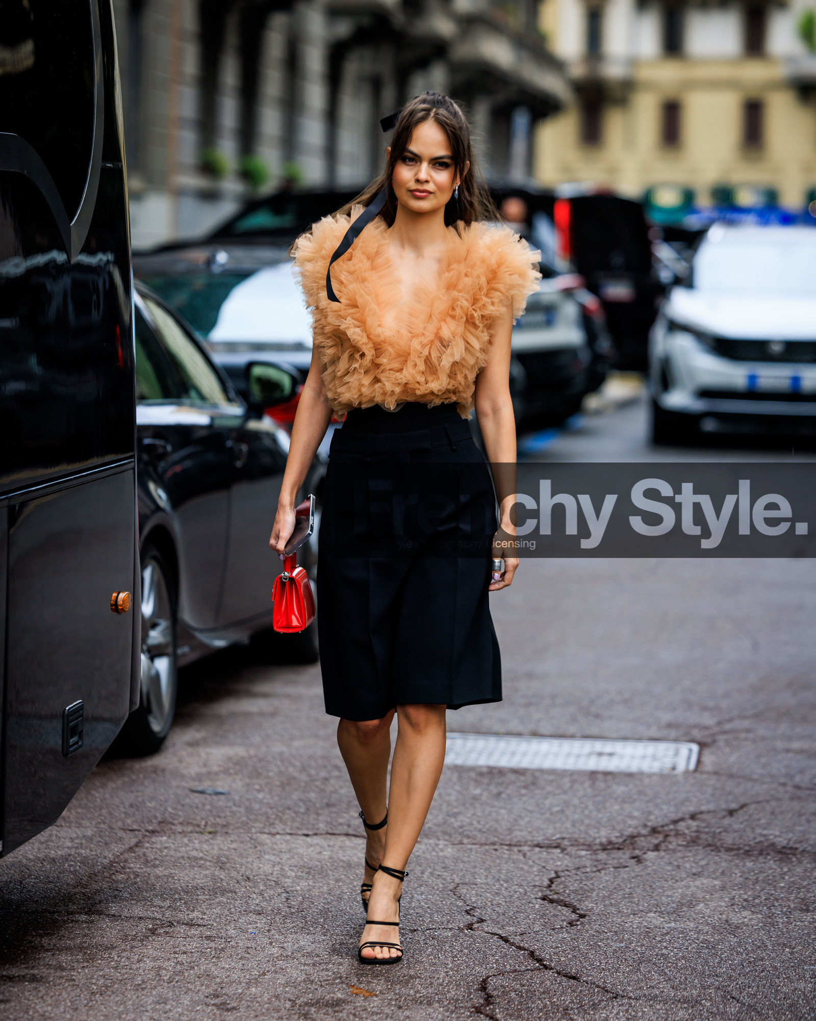 street style, jonathan paciullo, FW, fashion week, frenchystyle, MFW, MILAN, SPRING SUMMER 2024, SS 24, vertical, full length