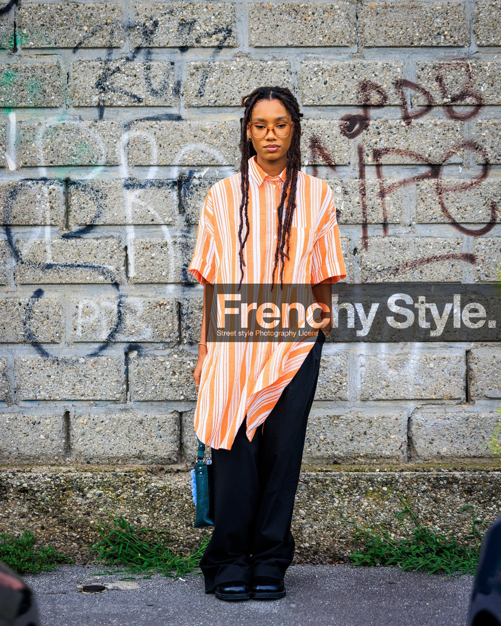 street style, jonathan paciullo, FW, fashion week, frenchystyle, MFW, MILAN, SPRING SUMMER 2024, SS 24, vertical, full length