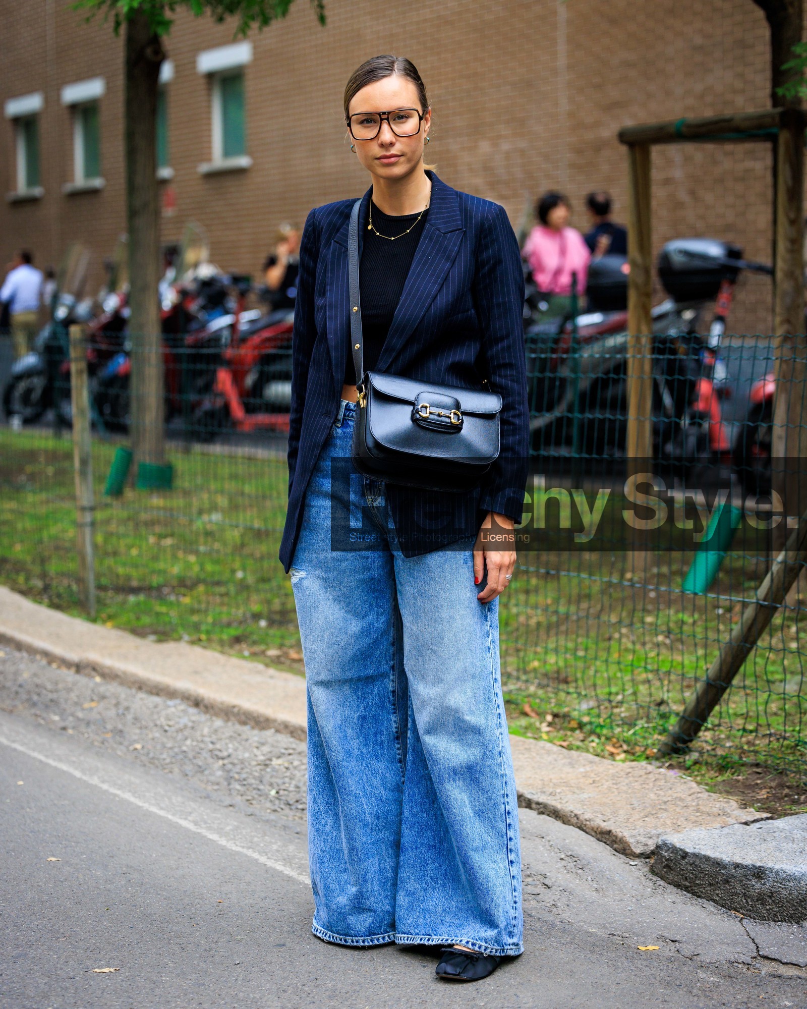 fashion week, frenchystyle, FW, jonathan paciullo, street style, MFW, MILAN, SPRING SUMMER 2024, SS 24, vertical, full length