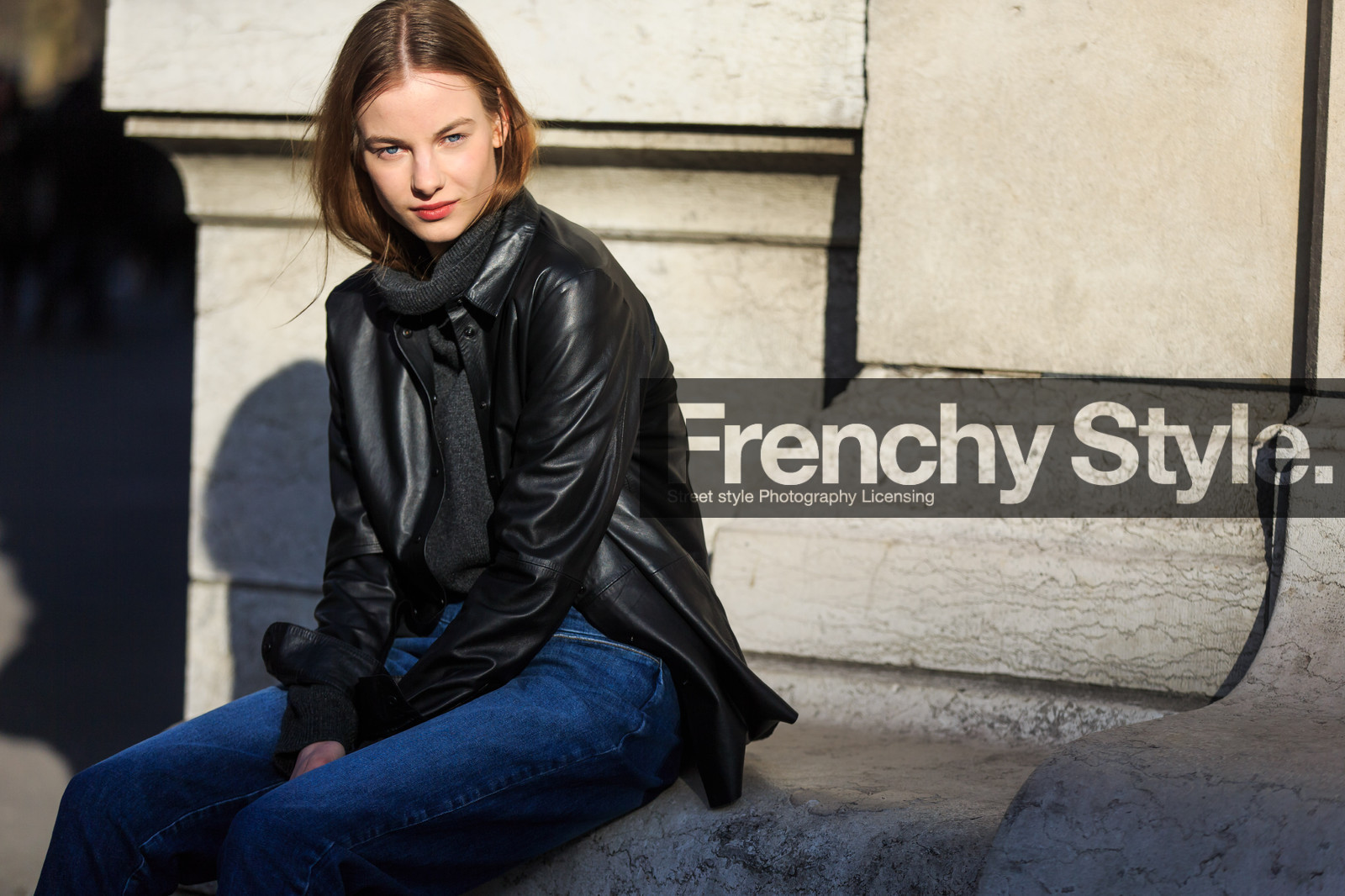 atmosphere details, AUTUMN WINTER 2016-2017, AW 16-17, black shirt, black sweater, black turtleneck, blue denim, denim pants, detail, FALL WINTER 2016-2017, fashion week, frenchystyle, FW, FW 16-17, horizontal, jeans, jonathan paciullo, leather shirt, PARIS, PFW, street style, trousers