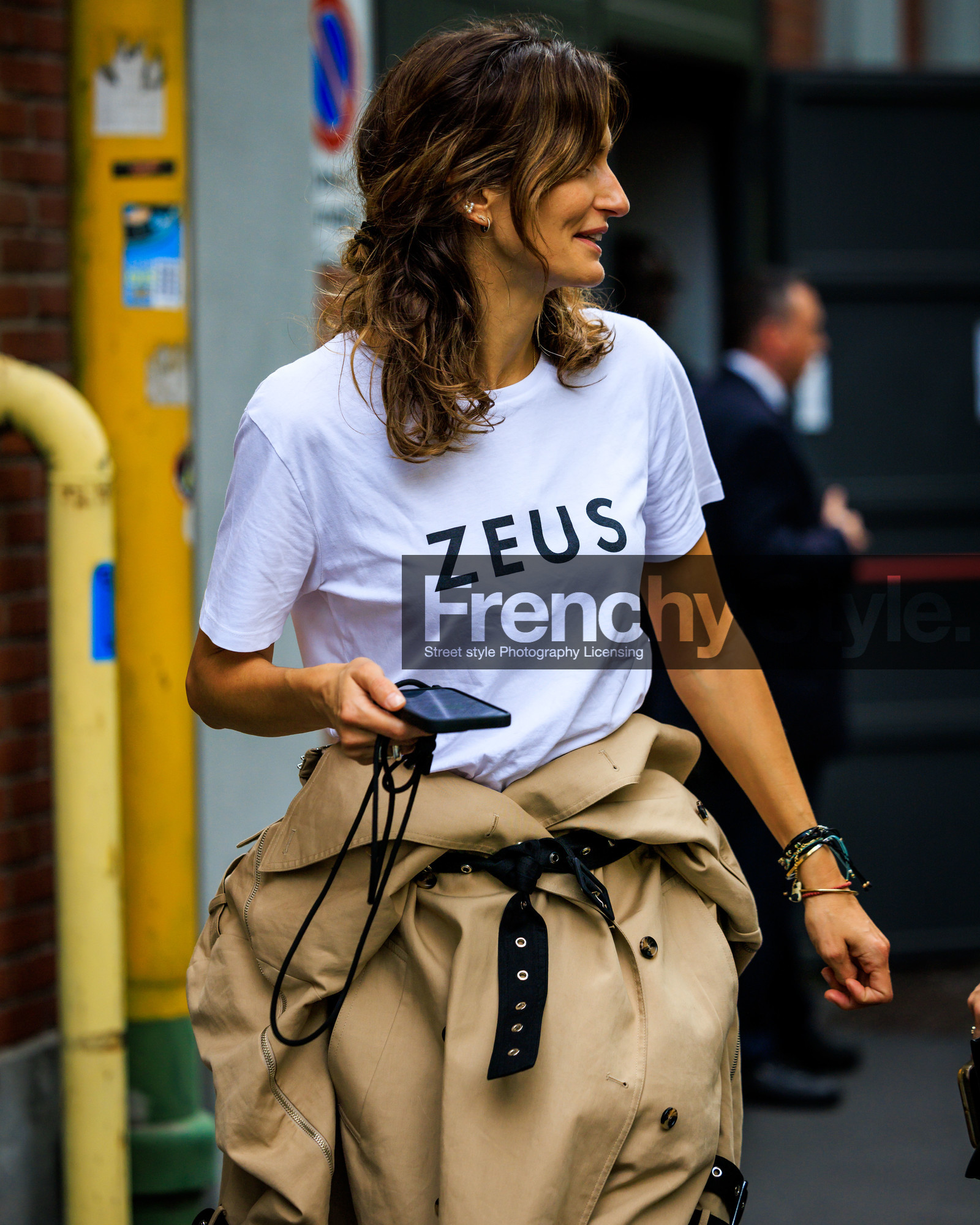 fashion week, frenchystyle, FW, jonathan paciullo, street style, MFW, MILAN, SPRING SUMMER 2024, SS 24, vertical, atmosphere details, detail