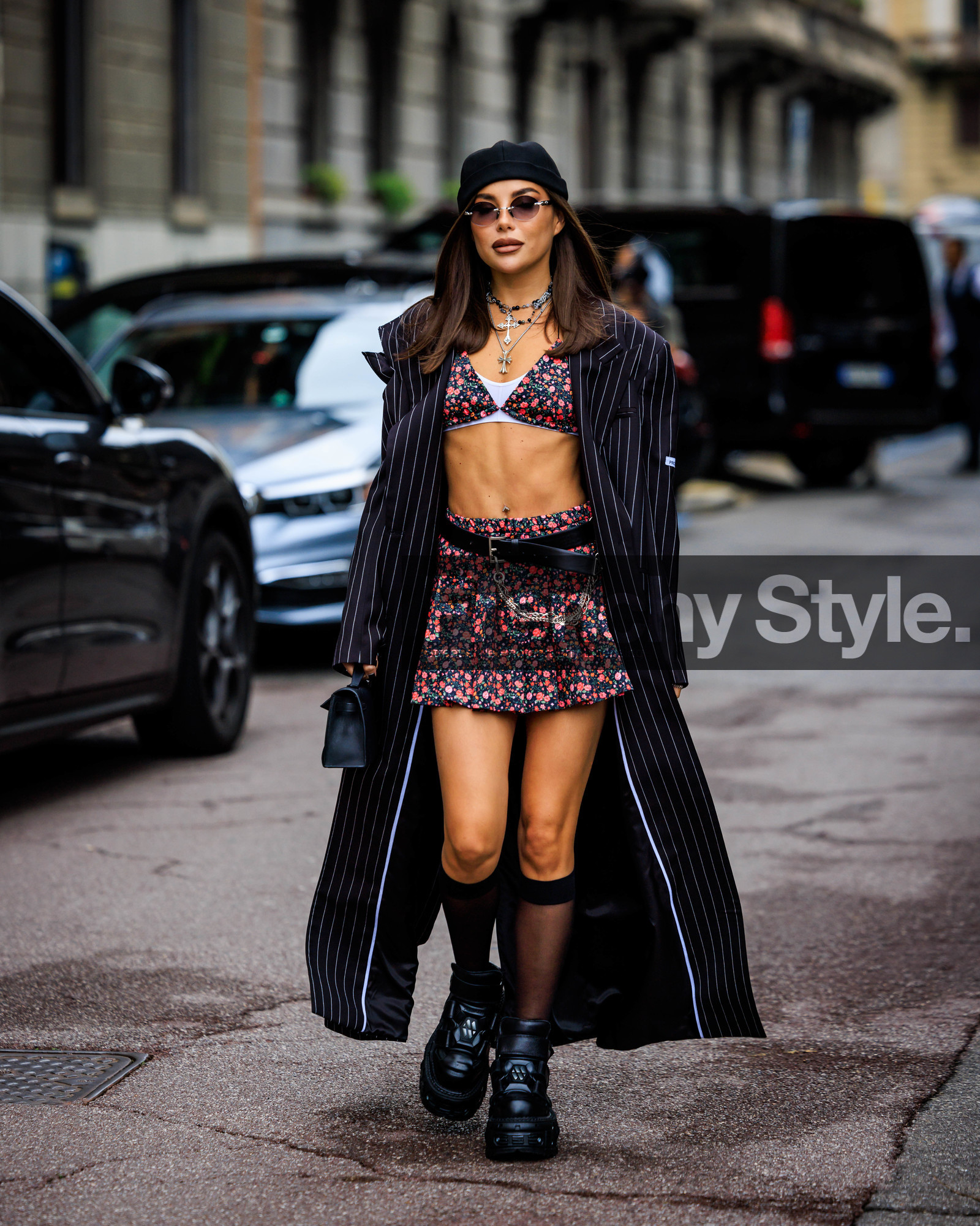 fashion week, frenchystyle, FW, jonathan paciullo, street style, MFW, MILAN, SPRING SUMMER 2024, SS 24, vertical, full length