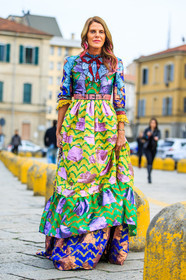 anna dello russo, AUTUMN WINTER 2016-2017, AW 16-17, blue, dyed hair, embroidered dress, FALL WINTER 2016-2017, fashion week, frenchystyle, full length, fuschia, FW, FW 16-17, glitter, gold, graphic, graphic dress, green, gucci, jonathan paciullo, LFW, LONDON, long dress, long hair, MENSWEAR, multicolor, orange, pink, pink hair, printed dress, purple, red, sequined, sequined dress, shiny, street style, striped dress, turquoise, vertical, yellow, yellow dress