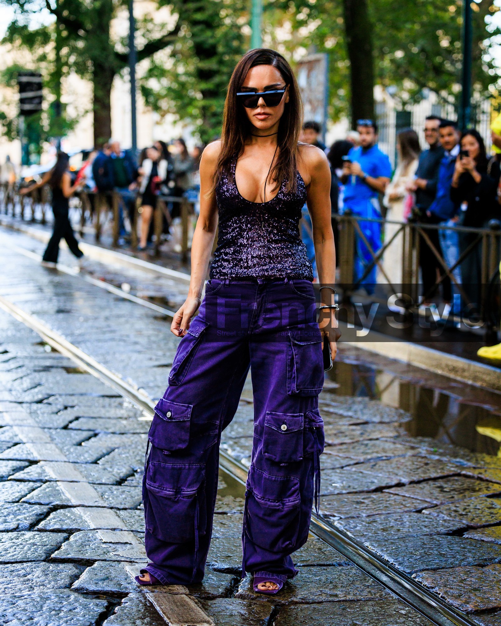 MILAN, MFW, frenchystyle, fashion week, FW, jonathan paciullo, street style, SPRING SUMMER 2024, SS 24, vertical, full length