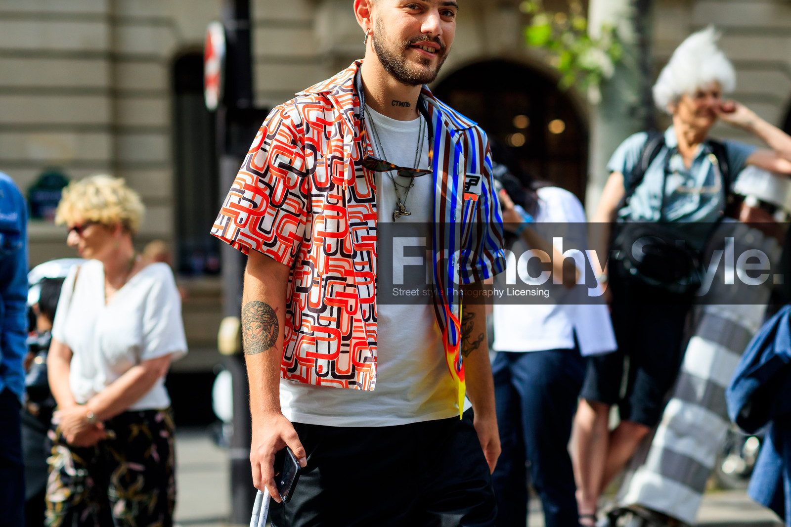 street style, jonathan paciullo, FW, frenchystyle, fashion week, PFW, PARIS, SPRING SUMMER 2019, SS 19, horizontal, atmosphere details, detail