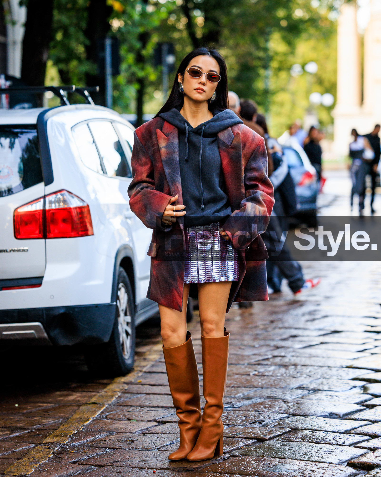 MILAN, MFW, frenchystyle, fashion week, FW, jonathan paciullo, street style, SPRING SUMMER 2024, SS 24, vertical, full length