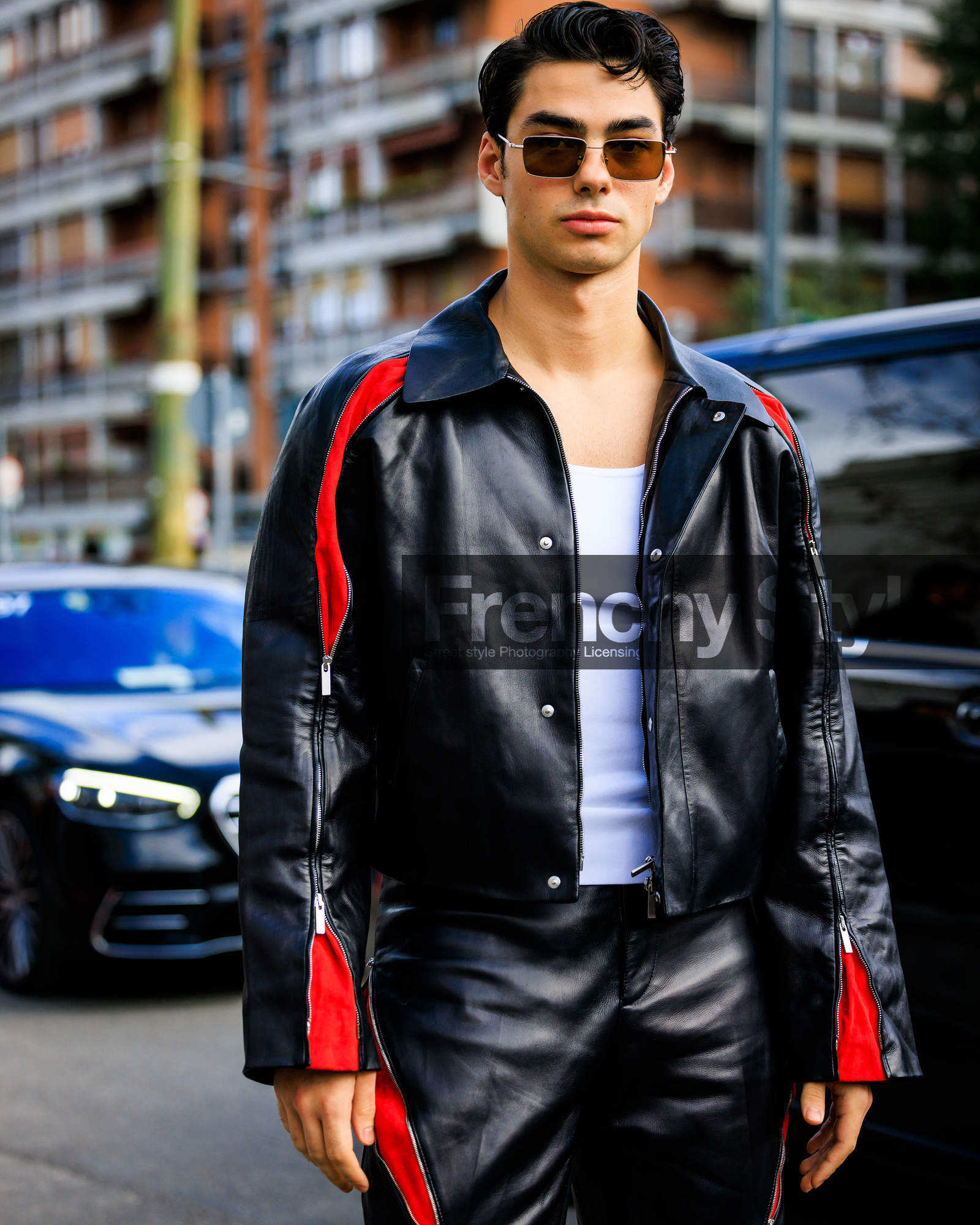 street style, jonathan paciullo, FW, fashion week, frenchystyle, MFW, MILAN, SPRING SUMMER 2024, SS 24, vertical, atmosphere details, detail