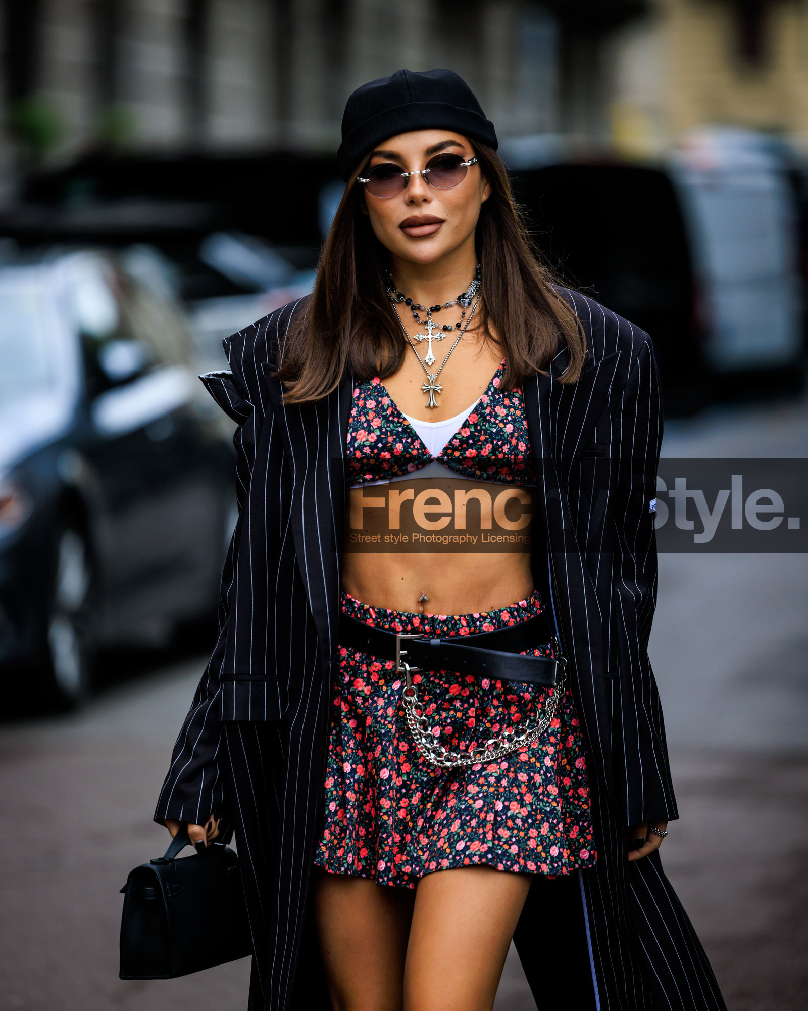 fashion week, frenchystyle, FW, jonathan paciullo, street style, MFW, MILAN, SPRING SUMMER 2024, SS 24, vertical, atmosphere details, detail