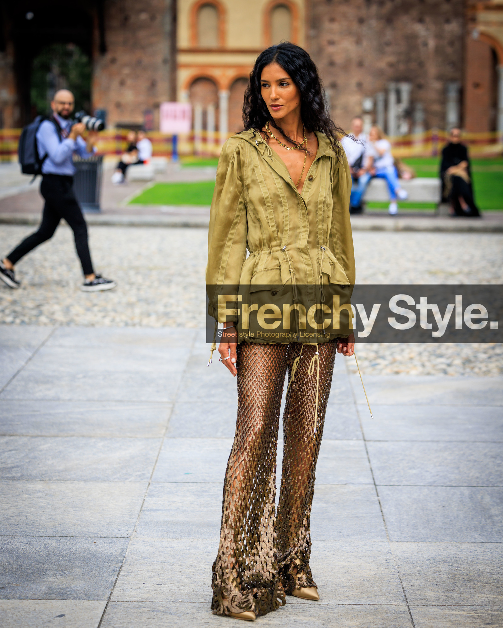 fashion week, frenchystyle, FW, jonathan paciullo, street style, MFW, MILAN, SPRING SUMMER 2024, SS 24, vertical, full length